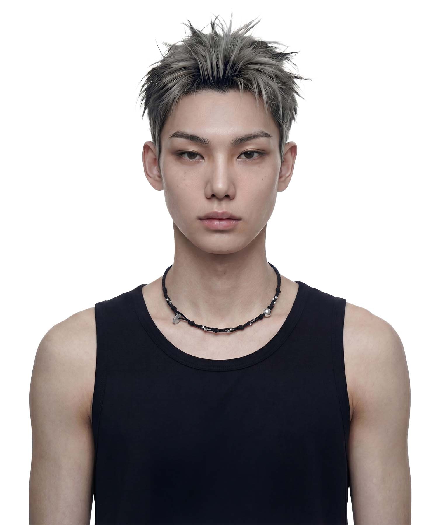 KNOT NECKLACE - BLACK