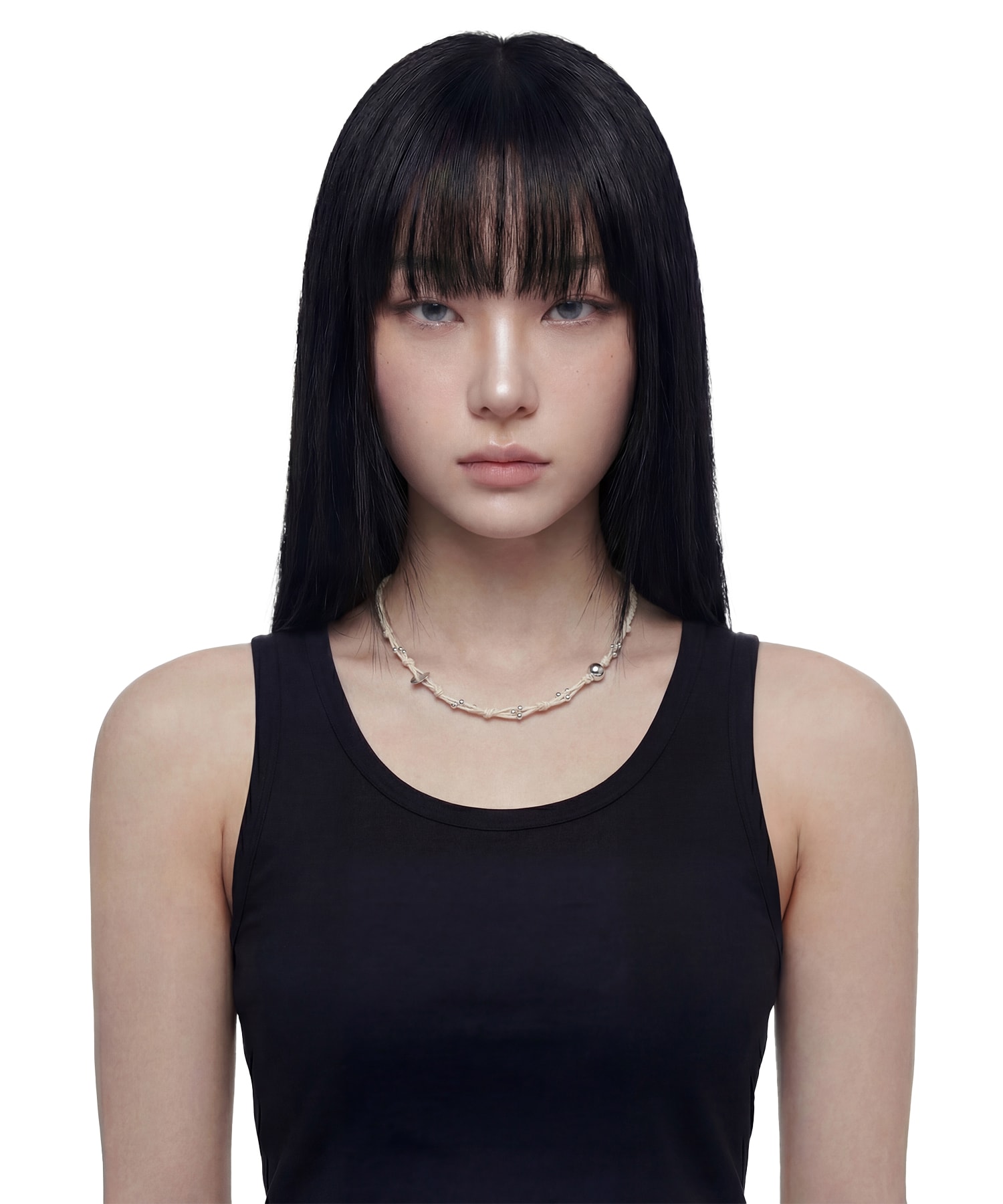 KNOT NECKLACE - IVORY