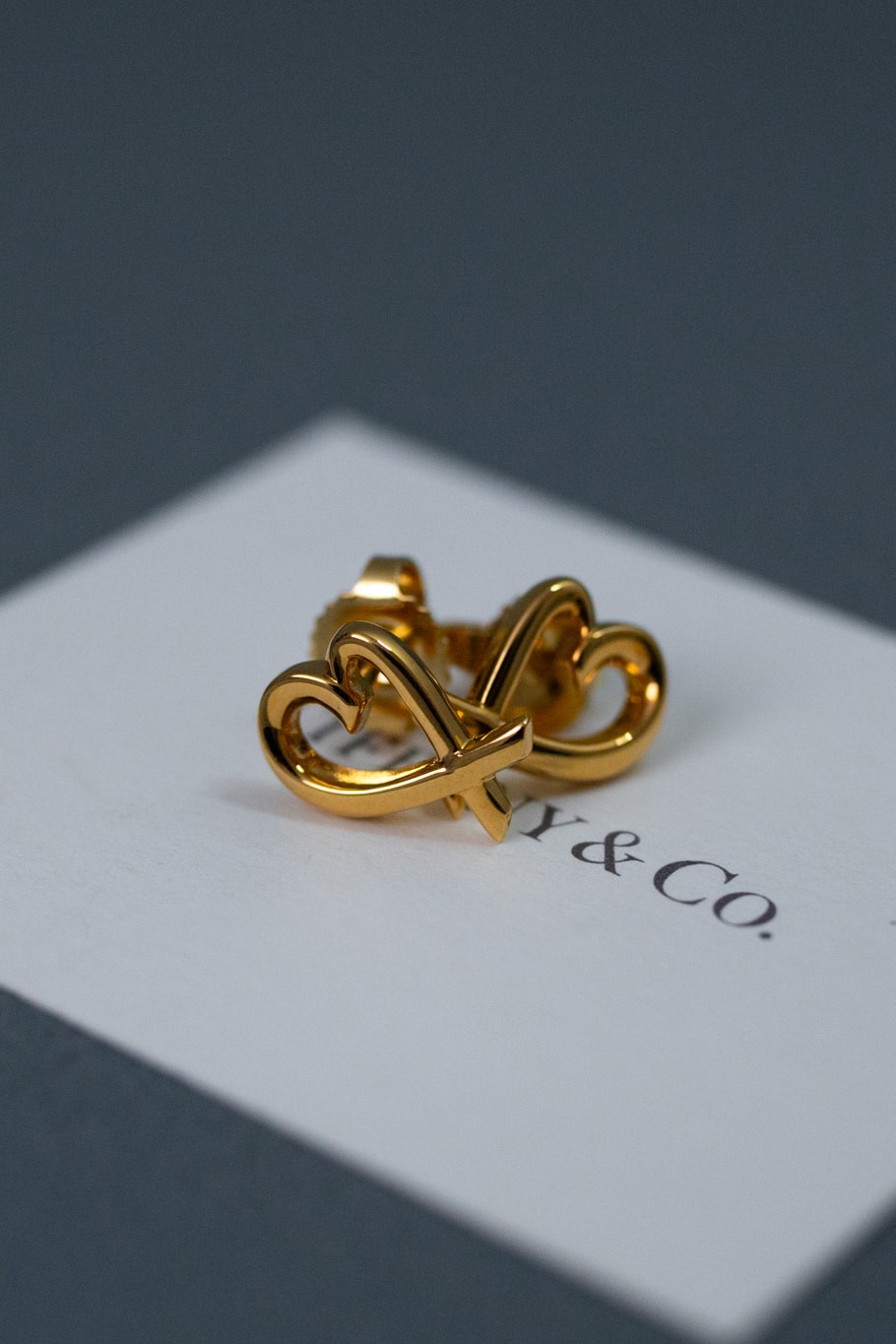 러빙 하트 0.7cm / 엘로우 골드   43576