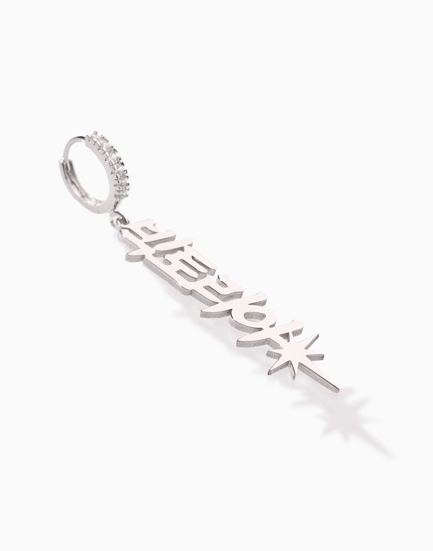 커스텀 Warrior 한글 귀걸이 Korean Nameplate