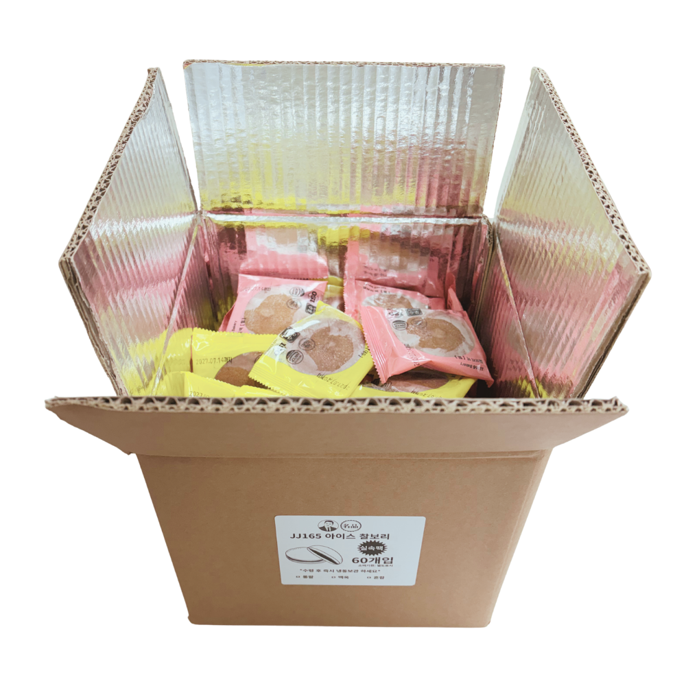명품 JJ165 아이스 찰보리 실속팩 [30개입 (1.05kg) / 60개입 (2.1kg) / 90개입 (3.15kg) ] [통팥 / 백옥 / 반반]