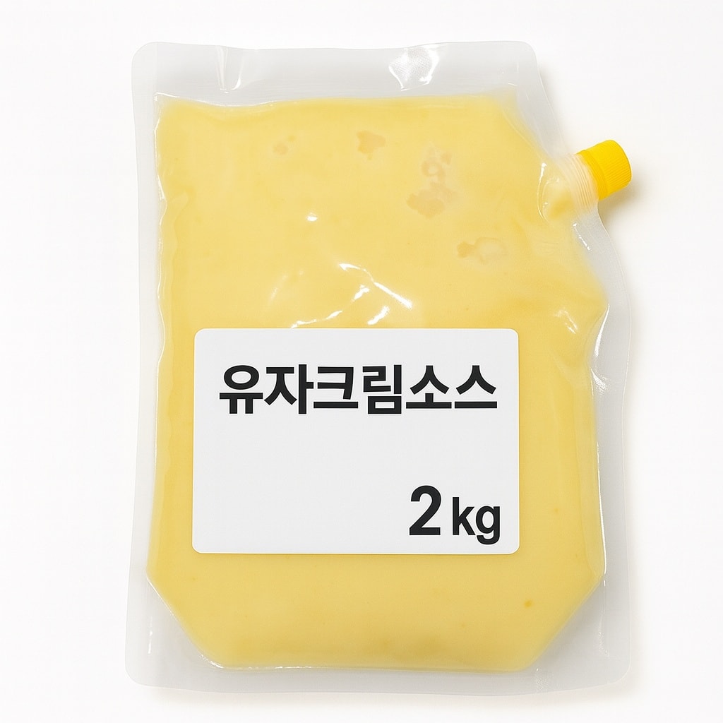 유자크림소스2kg