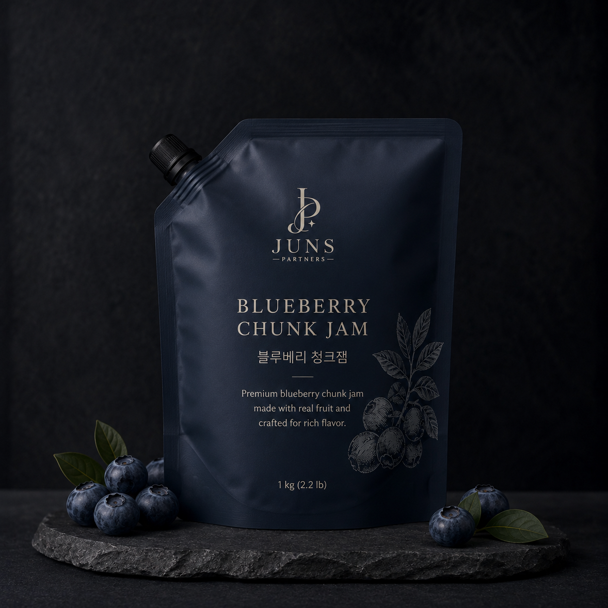 블루베리 리플잼 1kg