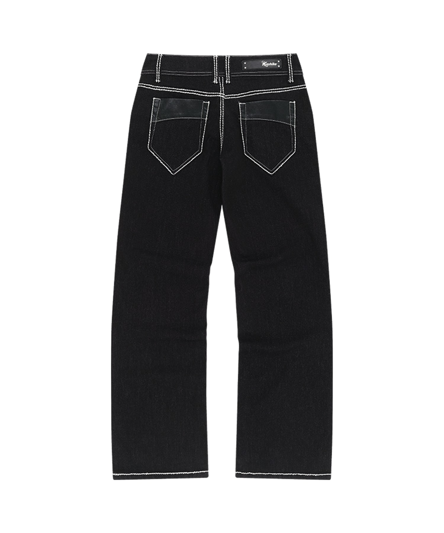 [Pre-Order 10.2] Hoshi Stitch Stretch Denim Black