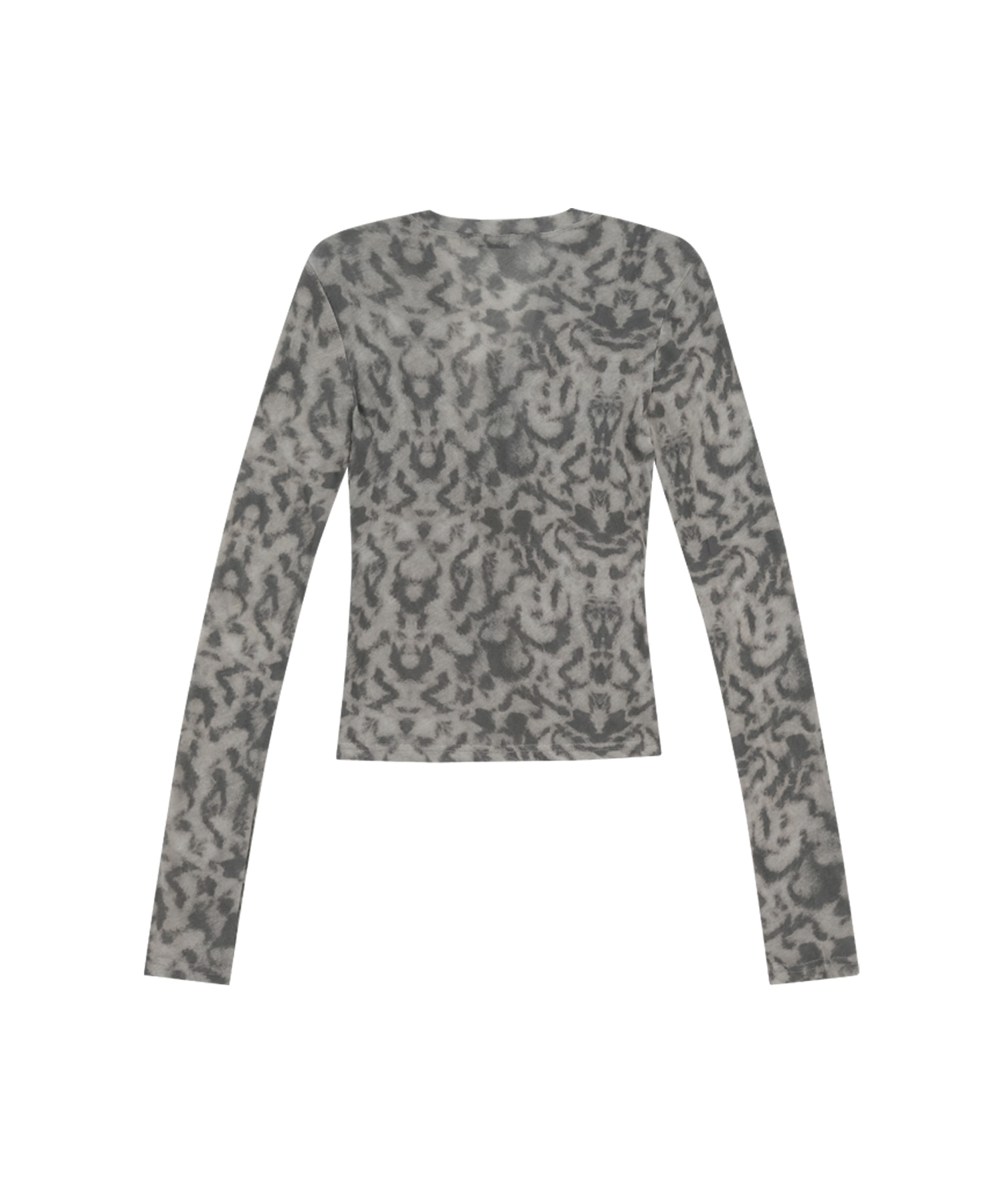 Romantic Hook Corset Top Leopard