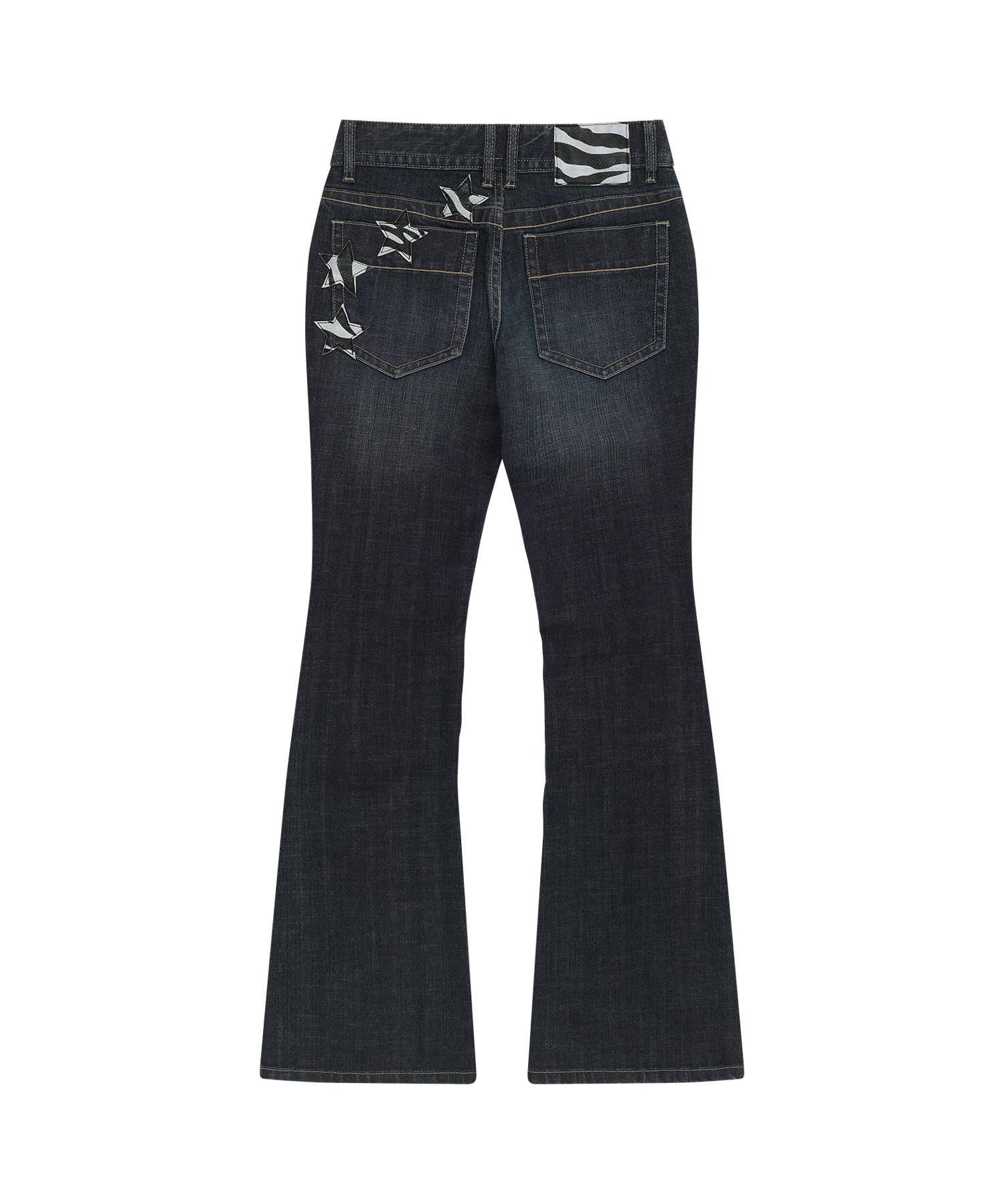 [Pre-Order 10.2] Zebra Appliqué Jeans