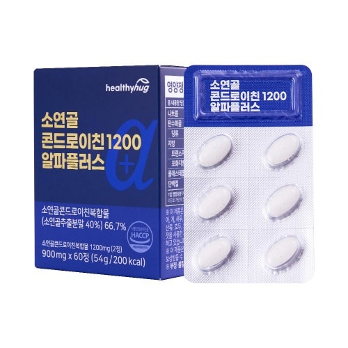 [헬씨허그] 소연골 콘드로이친 1200 알파플러스 (900mg x 60정)3통