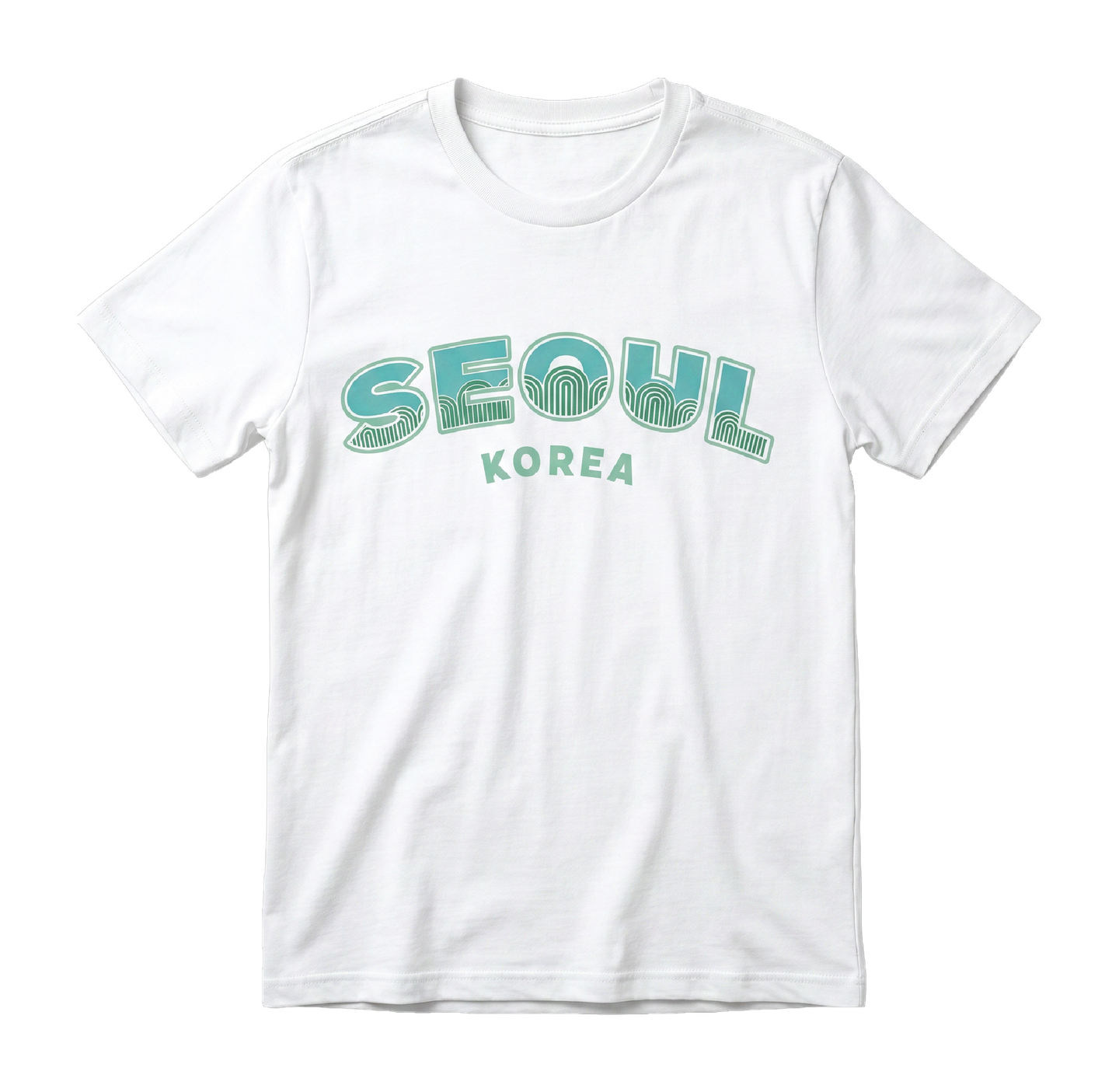 일월오봉도를 담은 서울 타이포 티셔츠
