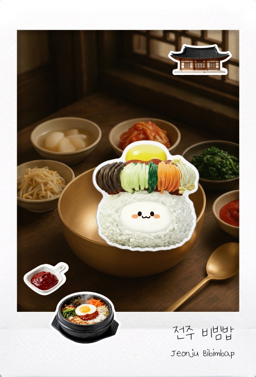비빔밥 마그넷
