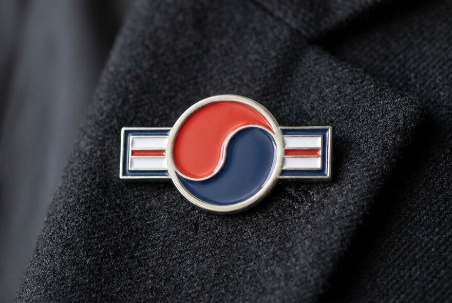 태극문양 배지 (전쟁기념관 호국보훈 시리즈)