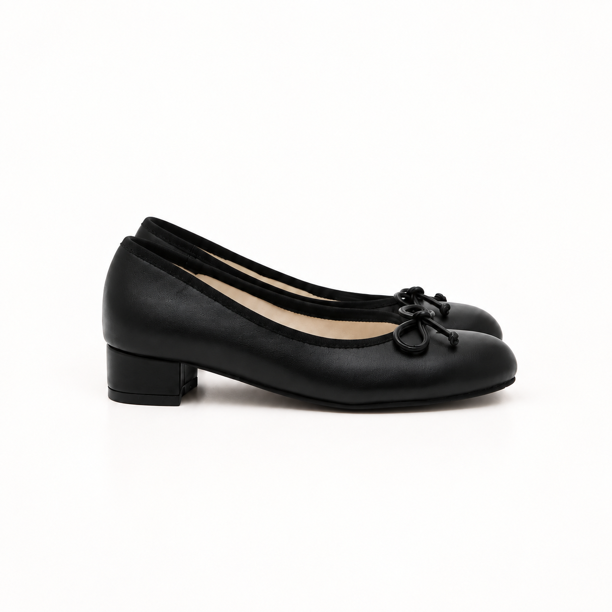 Dream Ribbon Flat_Black (3cm)