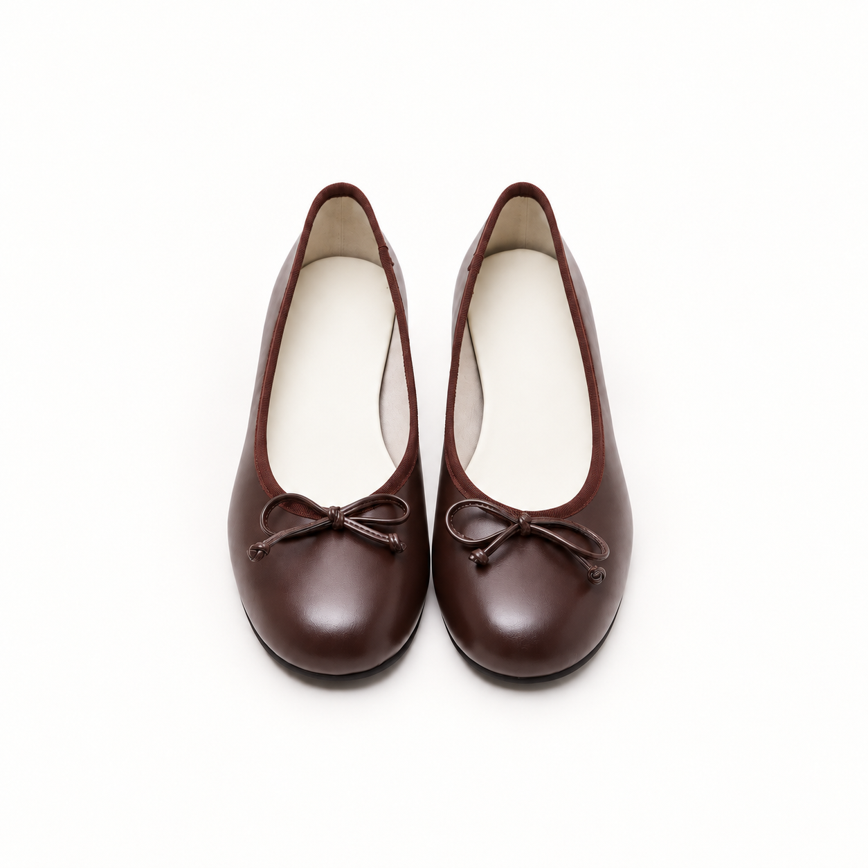 Dream Ribbon Flat_Choco (3cm)