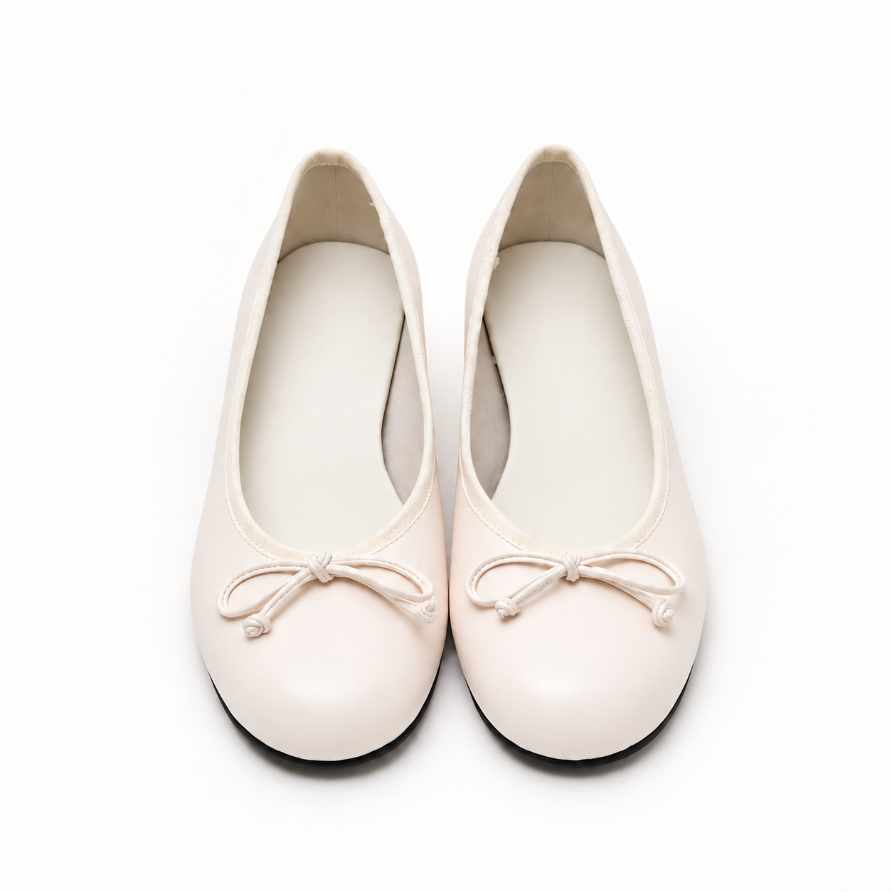 Dream Ribbon Flat_Ivory (3cm)
