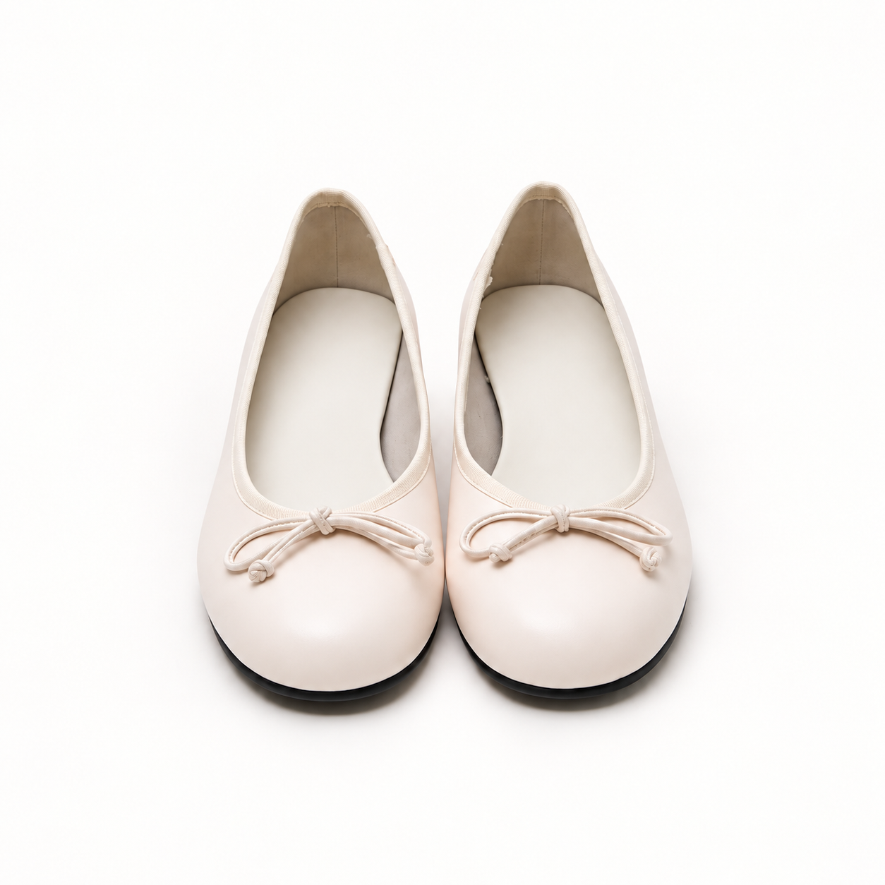 Dream Ribbon Flat_Ivory (3cm)