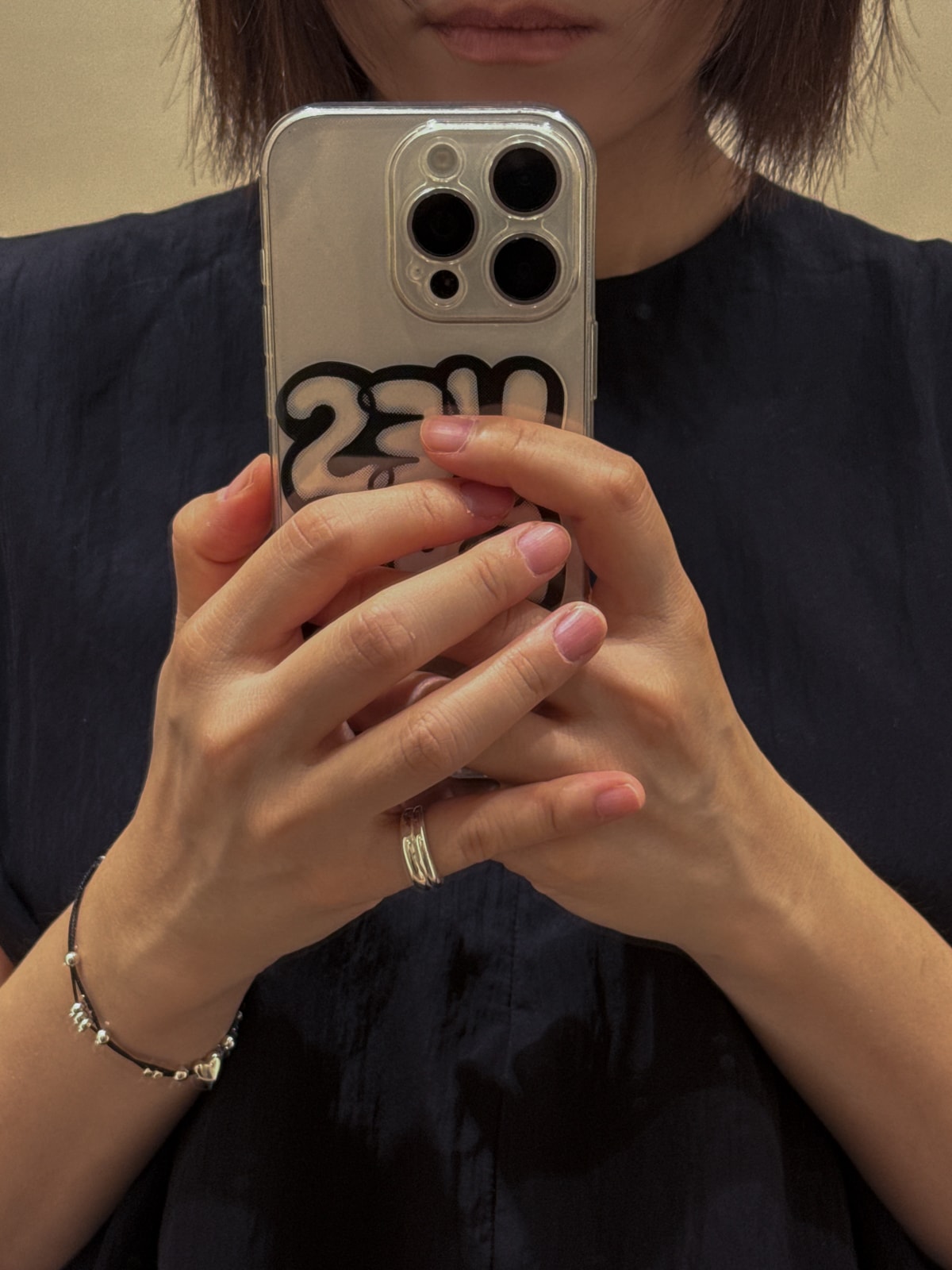 [925 Silver]Heart Code Bracelet