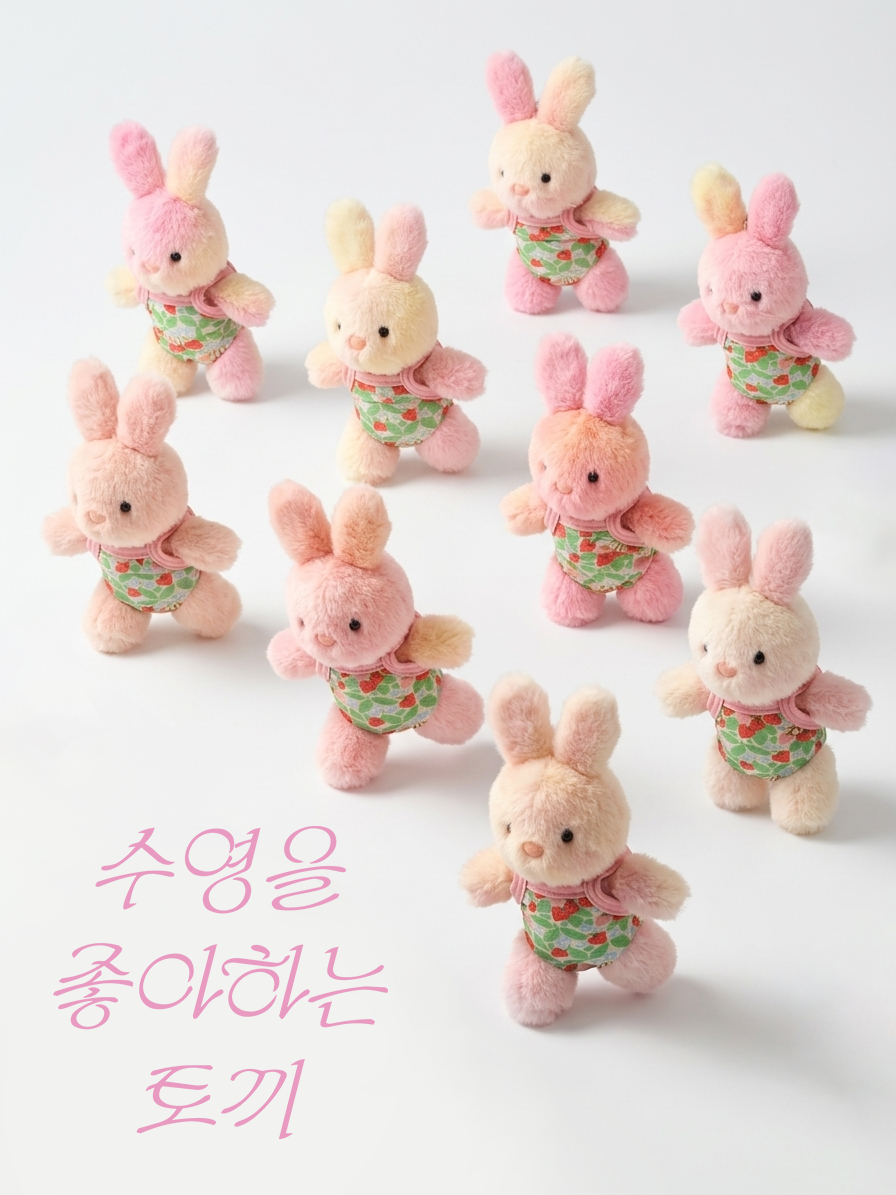 키링 (수끼-SUKKI 봄딸기)