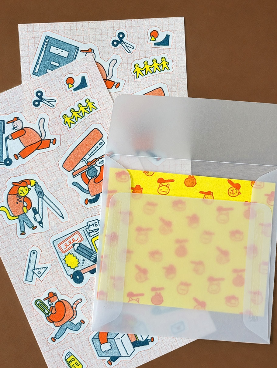 RISO LETTER 문구냥냥택배