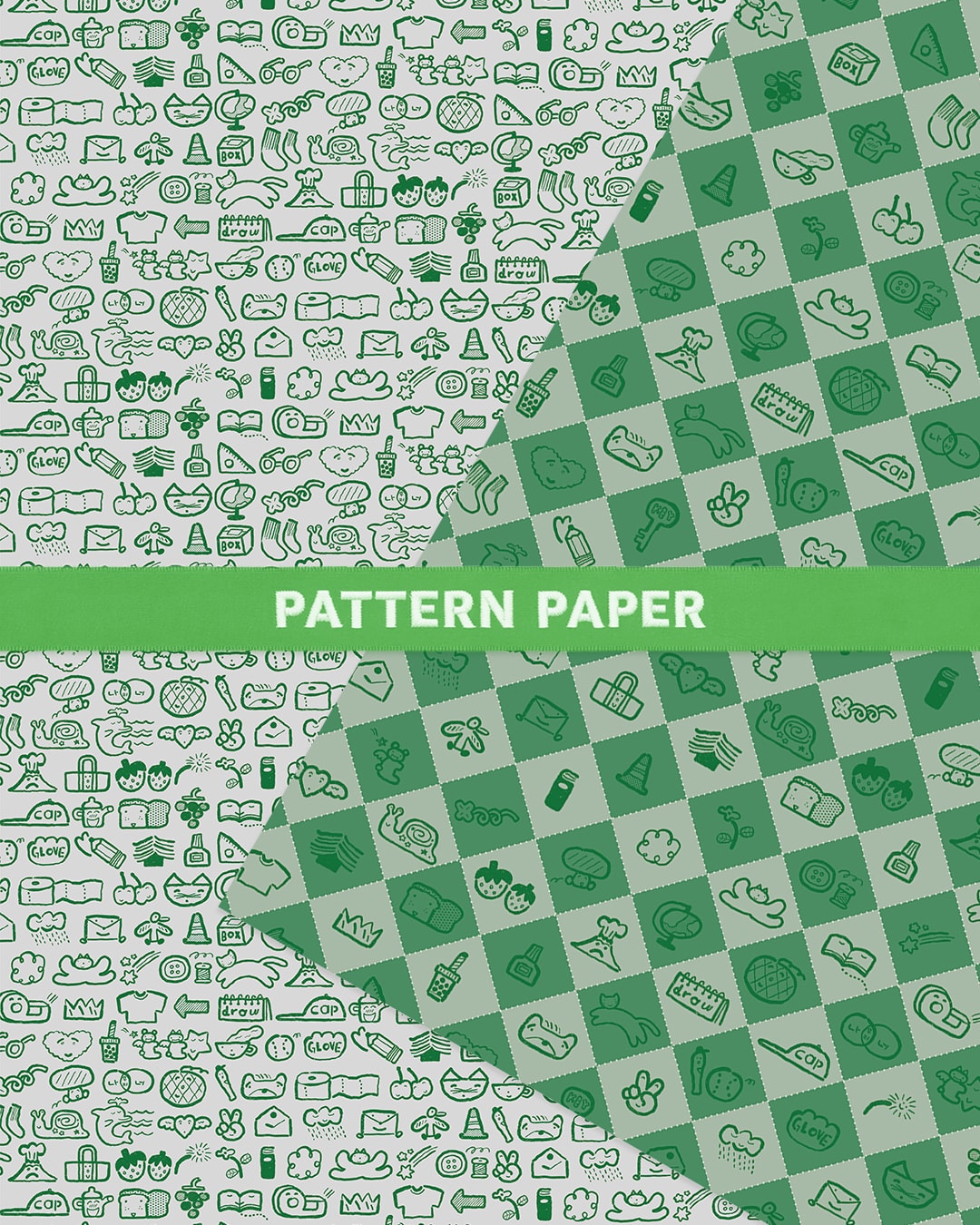 PATTERN PAPER 데일리드로잉