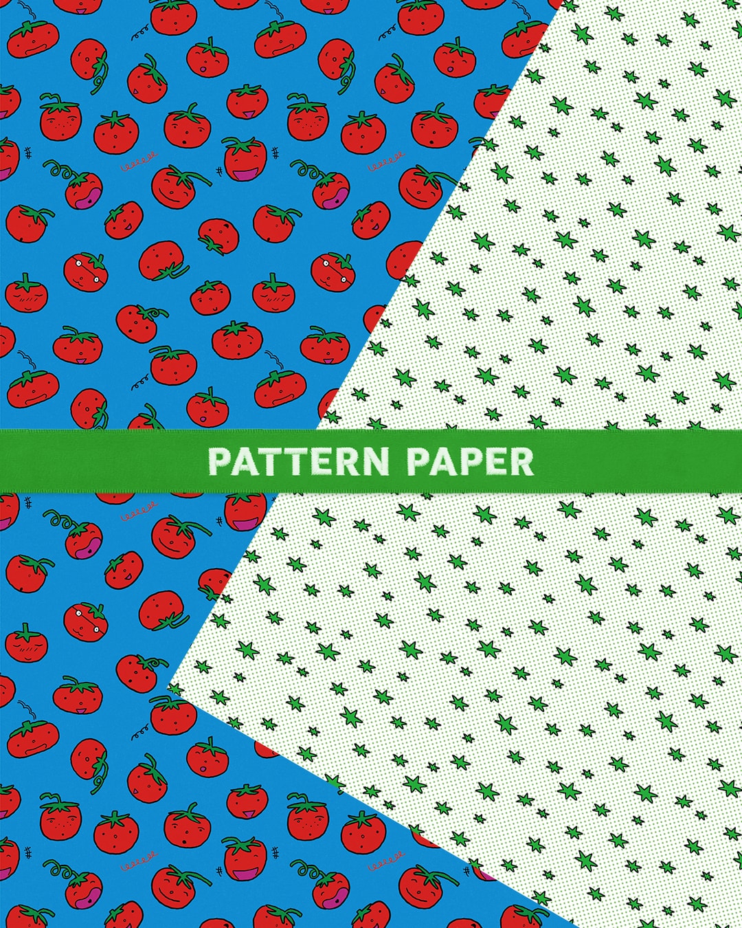 PATTERN PAPER 토마토