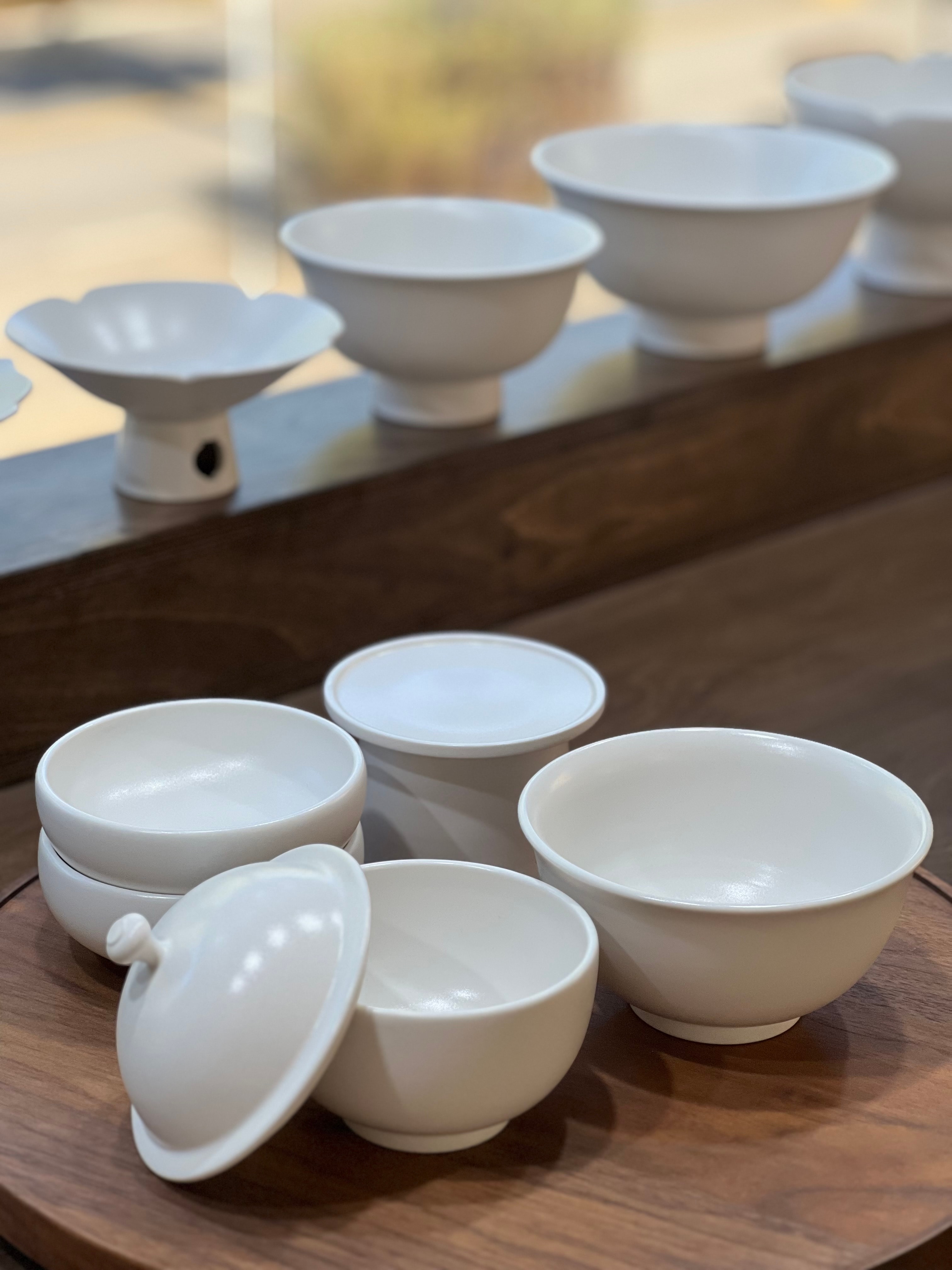 백자 반상기 세트