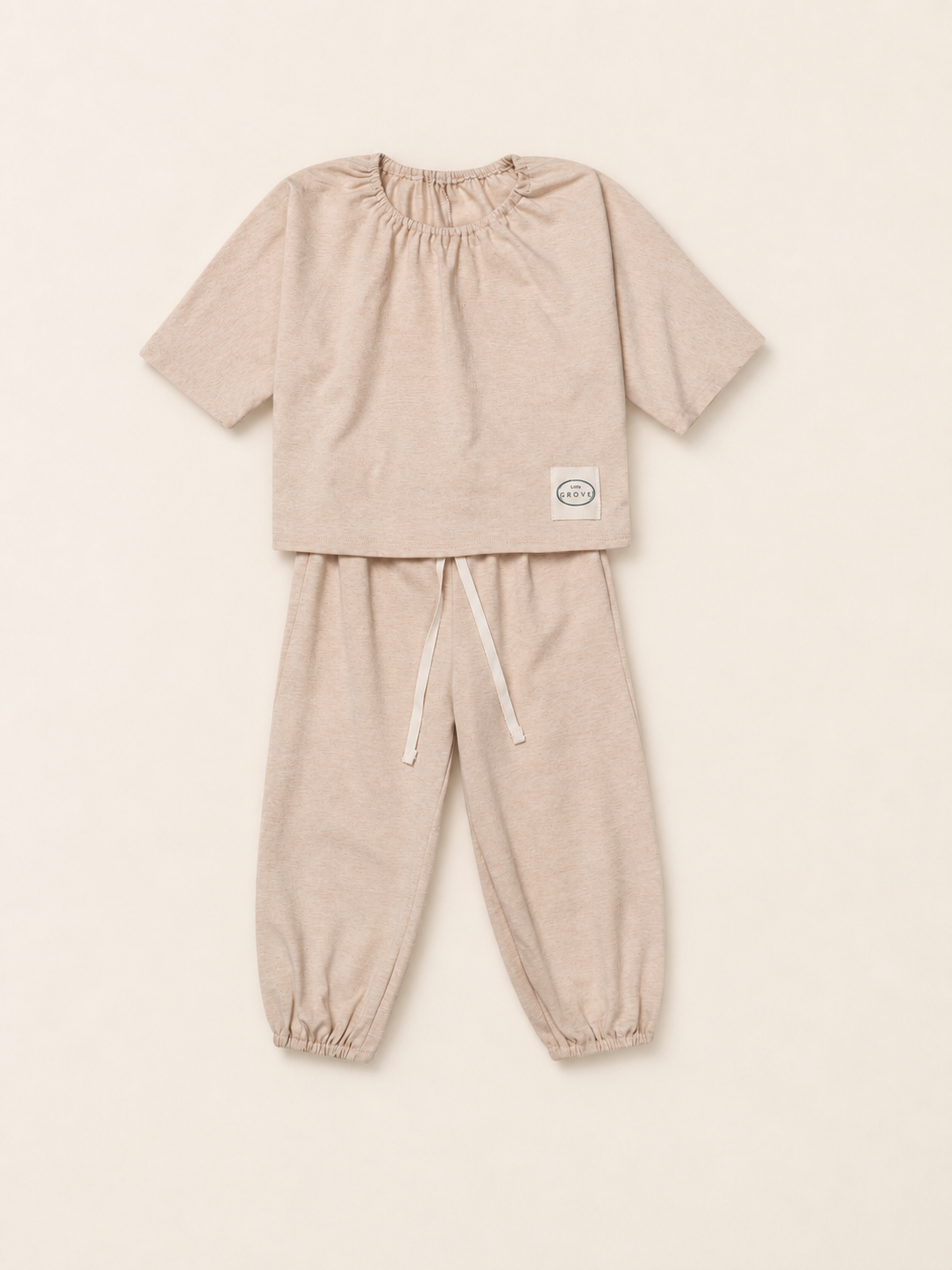 Daisy Shirring set up - Sand
