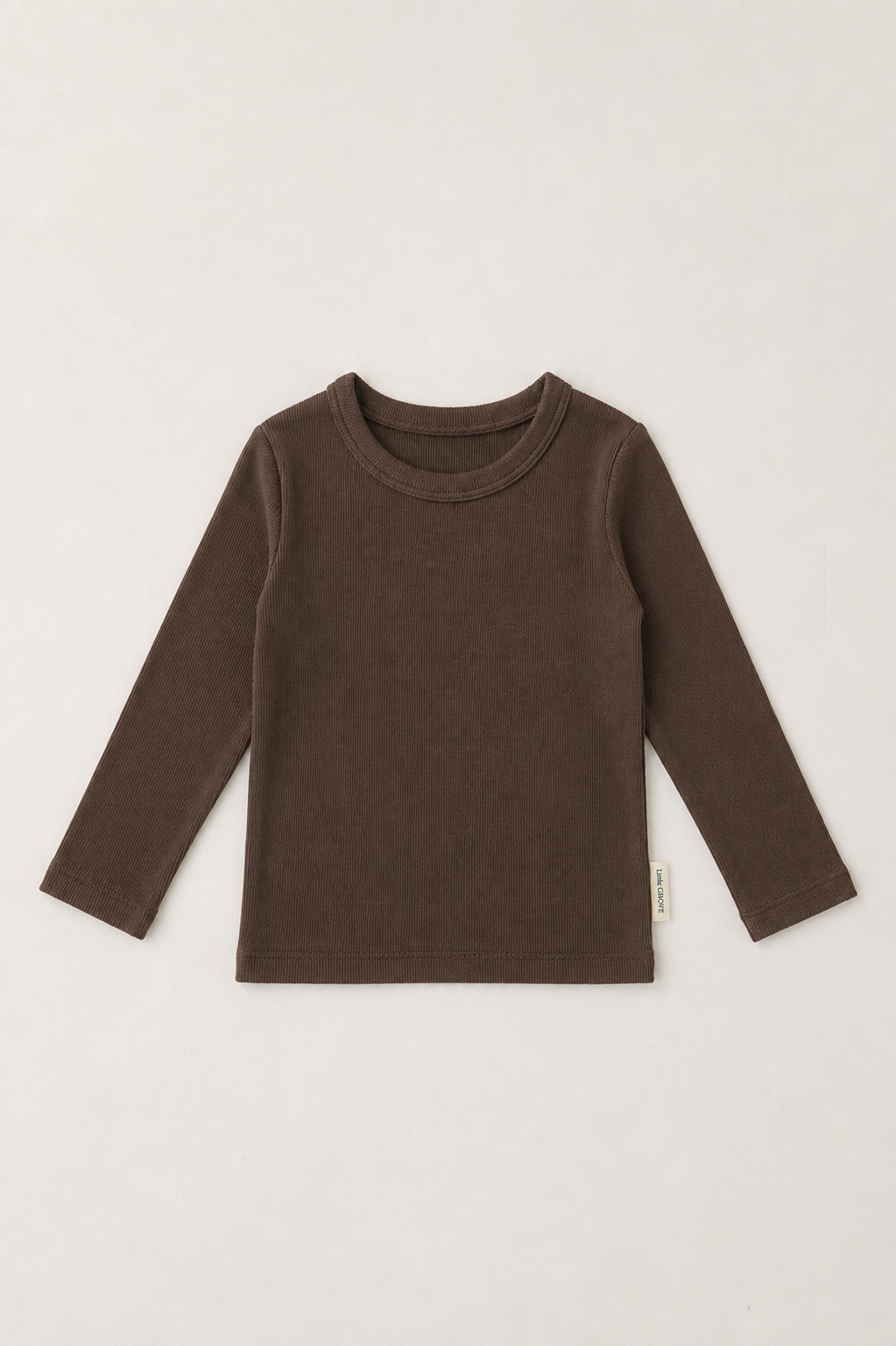 Tencel Skinny Tee - Mocha Brown