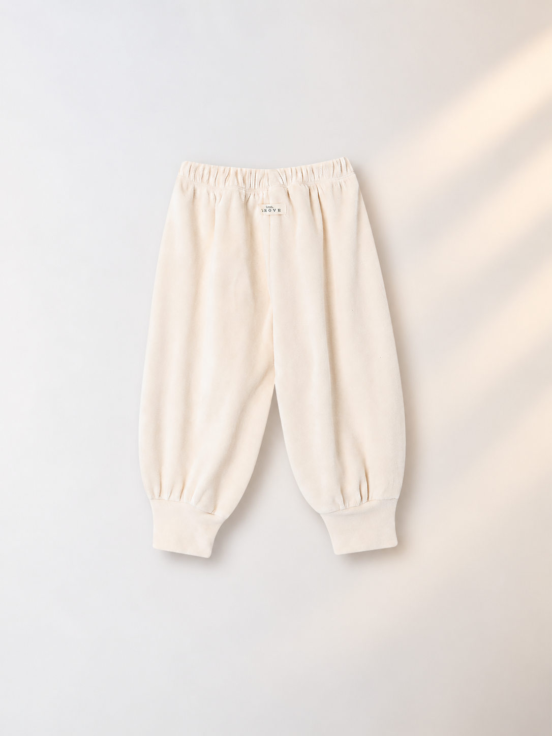 Velour harem pants