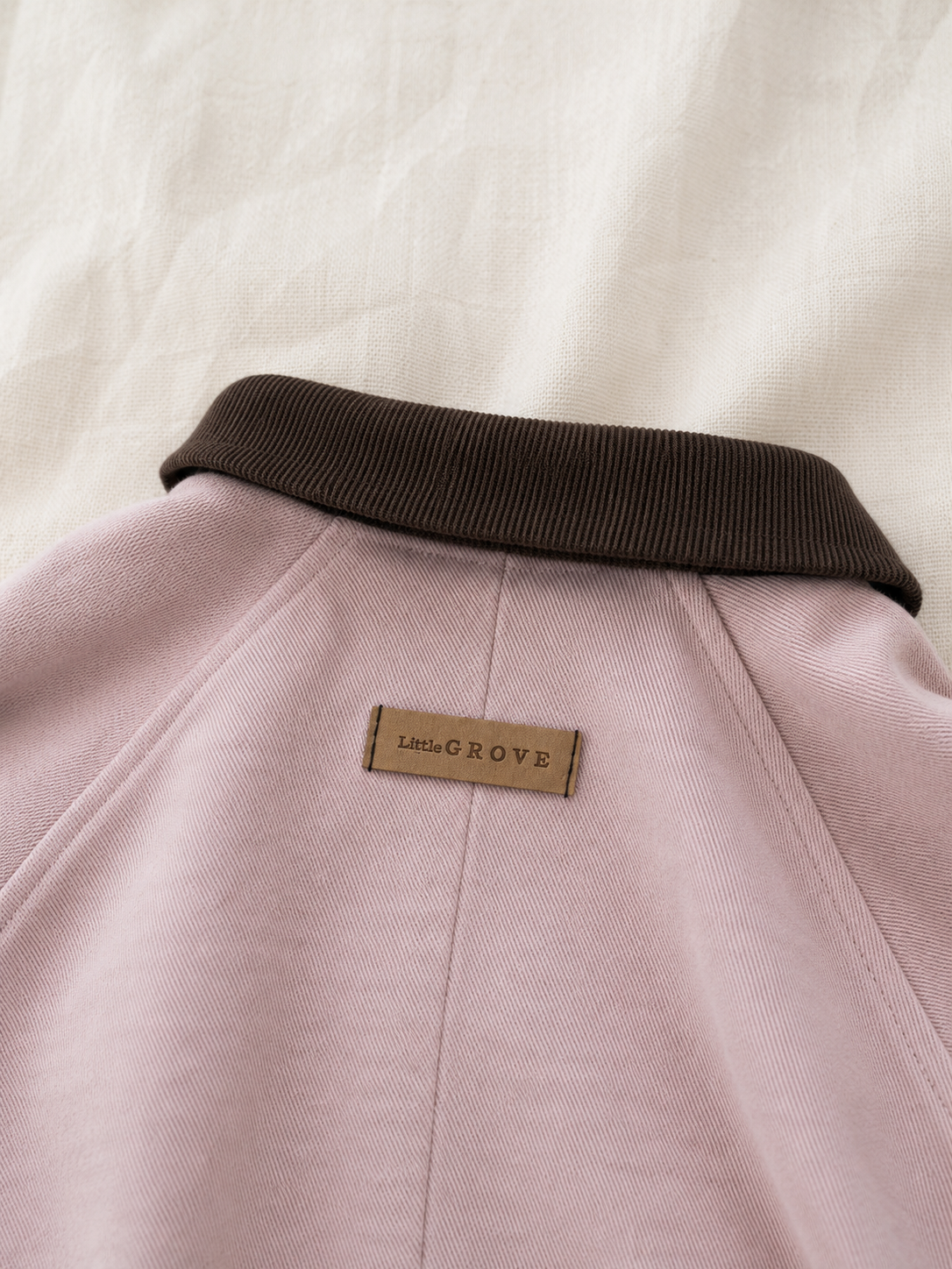 Atelier Work Jacket - Dusty Pink & Brown