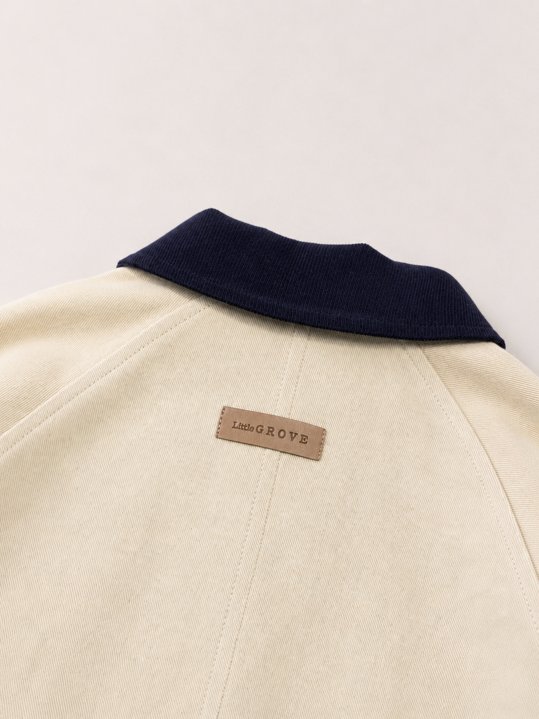 Atelier Work Jacket - Oatmeal & Navy