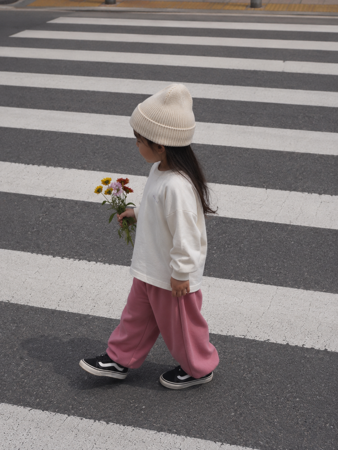Mellow Faded Sweatshirt - Off white