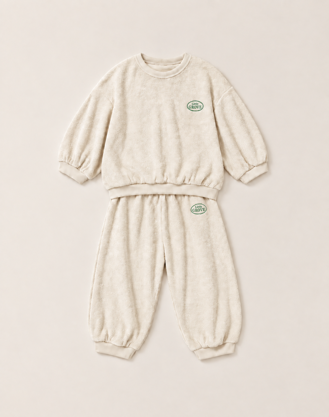 Logo Tracksuit - Cream