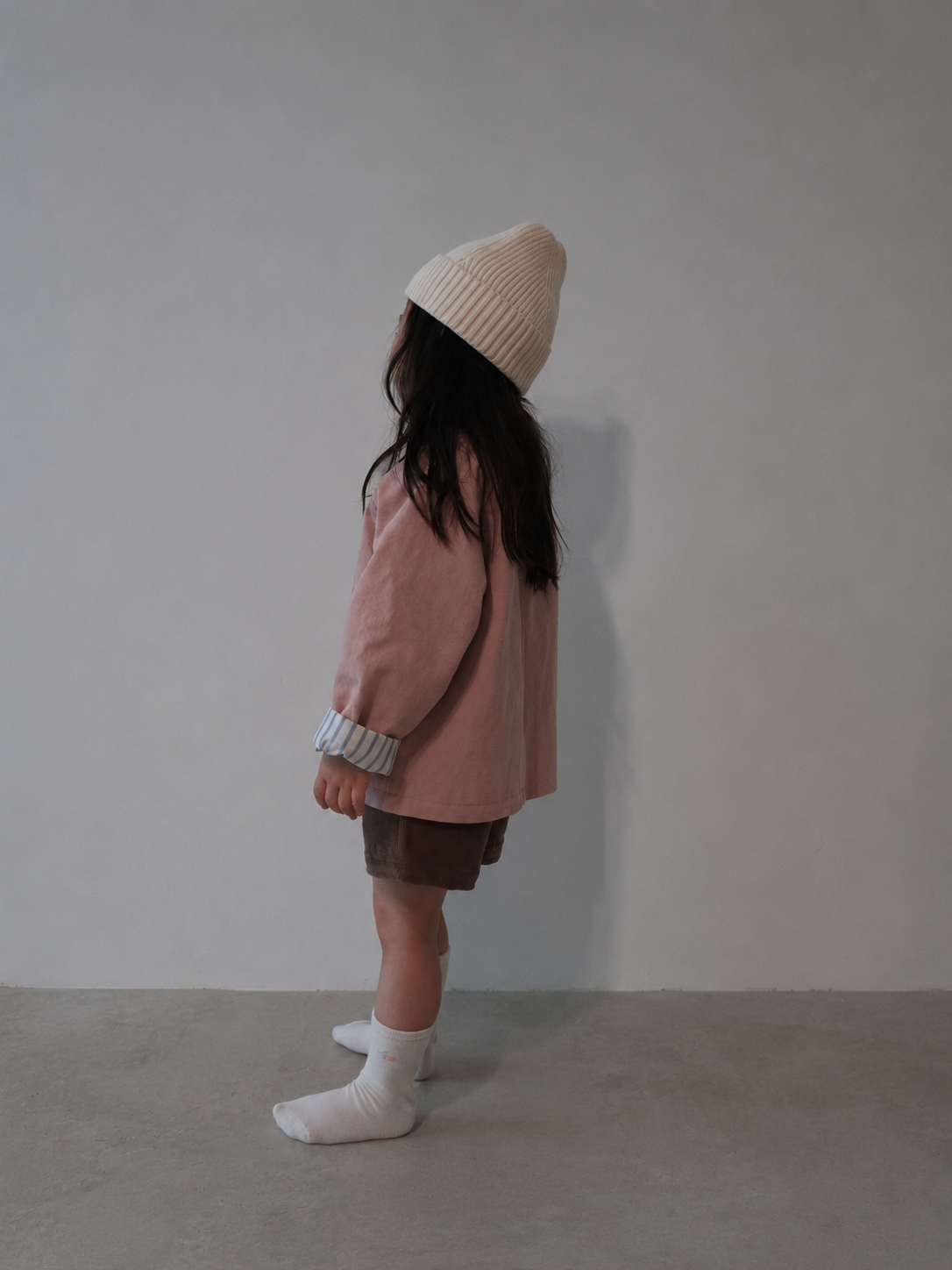 Atelier Work Jacket - Dusty Pink & Brown