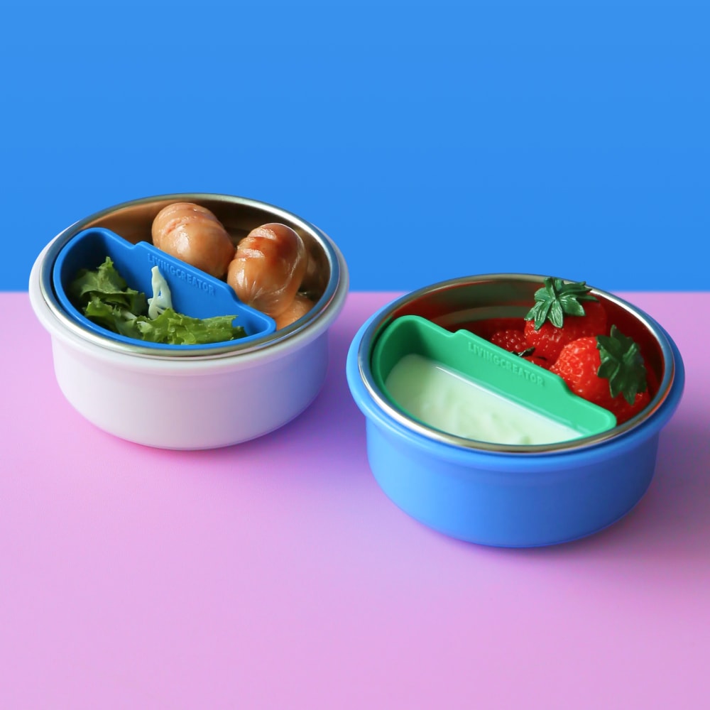 원형 지켜텐 실리콘 칸막이 100ml 4컬러