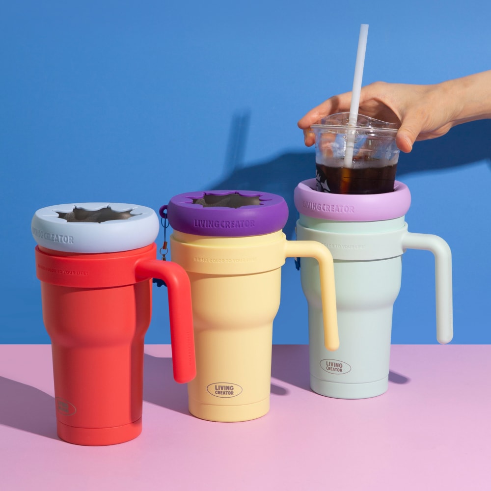 [11/3 예약 발송] 지켜텀 954ml 전용 FIT 핸들 2종 SET (컬러선택)
