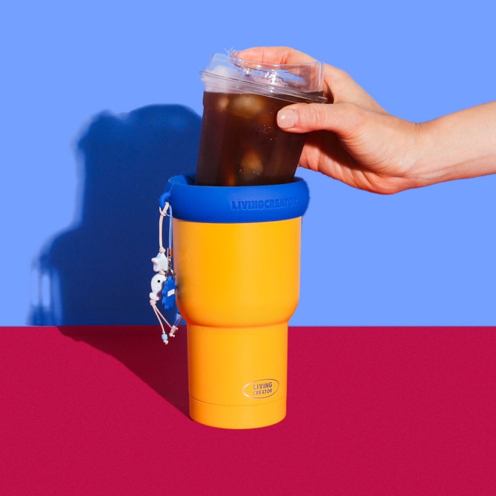 [9/10 예약배송] 지켜텀 MINI 670ml Pink&Pastel Blue