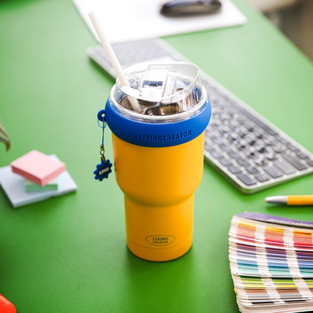 [9/10 예약배송] 지켜텀 MINI 670ml Pastel Blue&Red