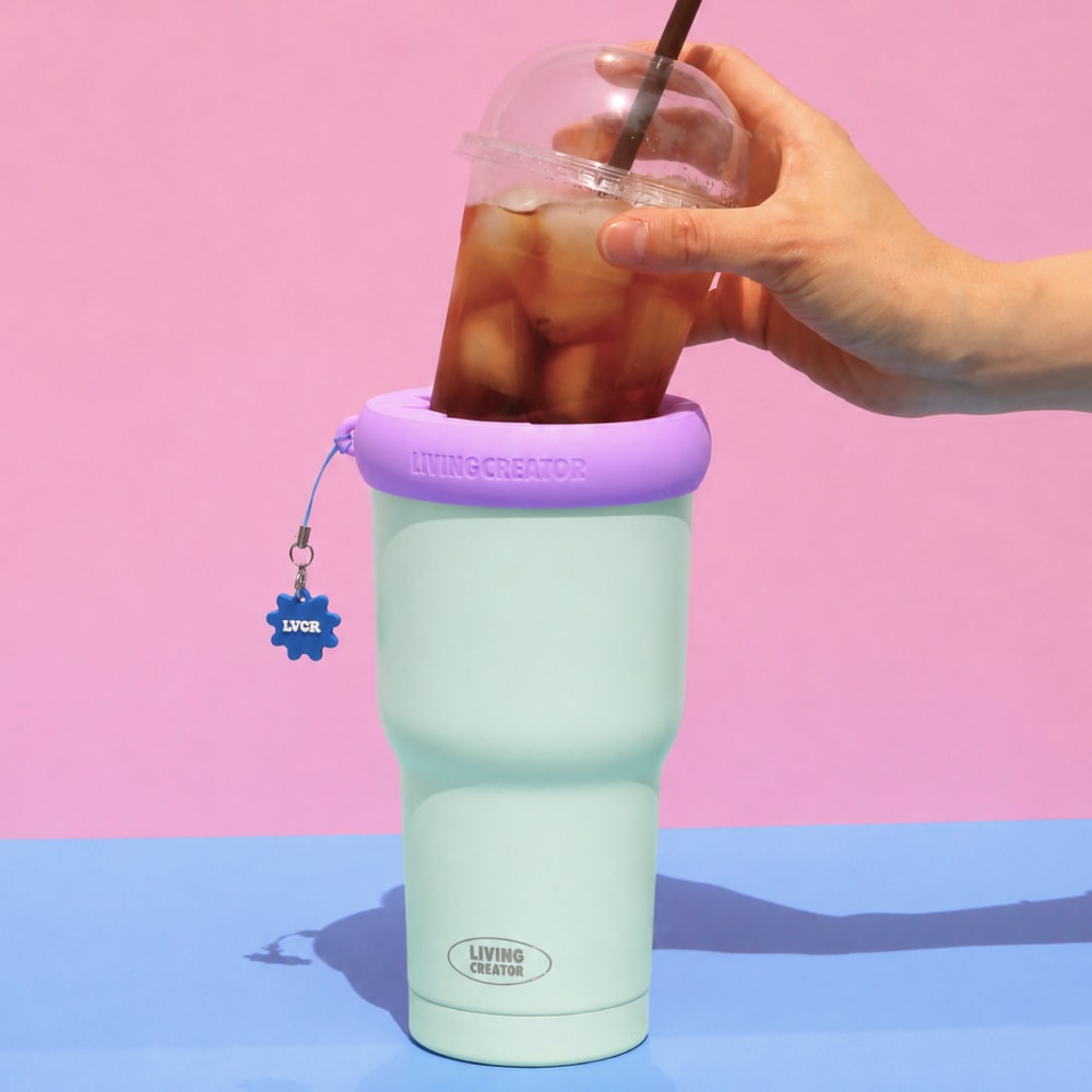 지켜텀 954ml Mute Pink