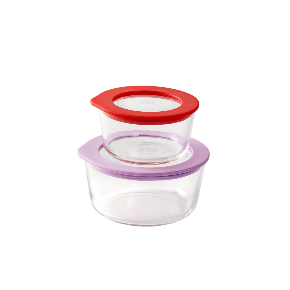 동그락 Red&Lavender