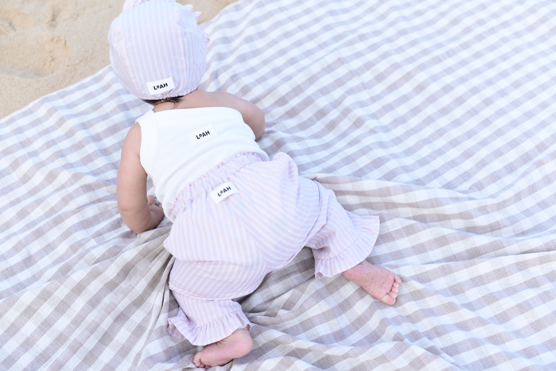 [2nd Re-order] EDEN BABY BONNET