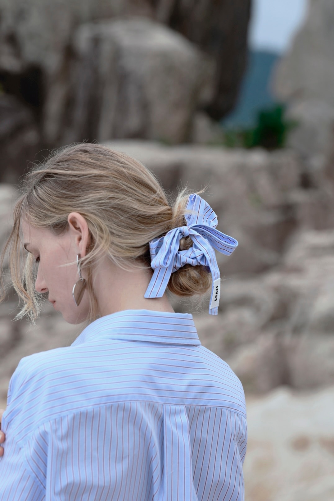 *품절임박* W'S BOW-TIE SCRUNCHIE (Adult)