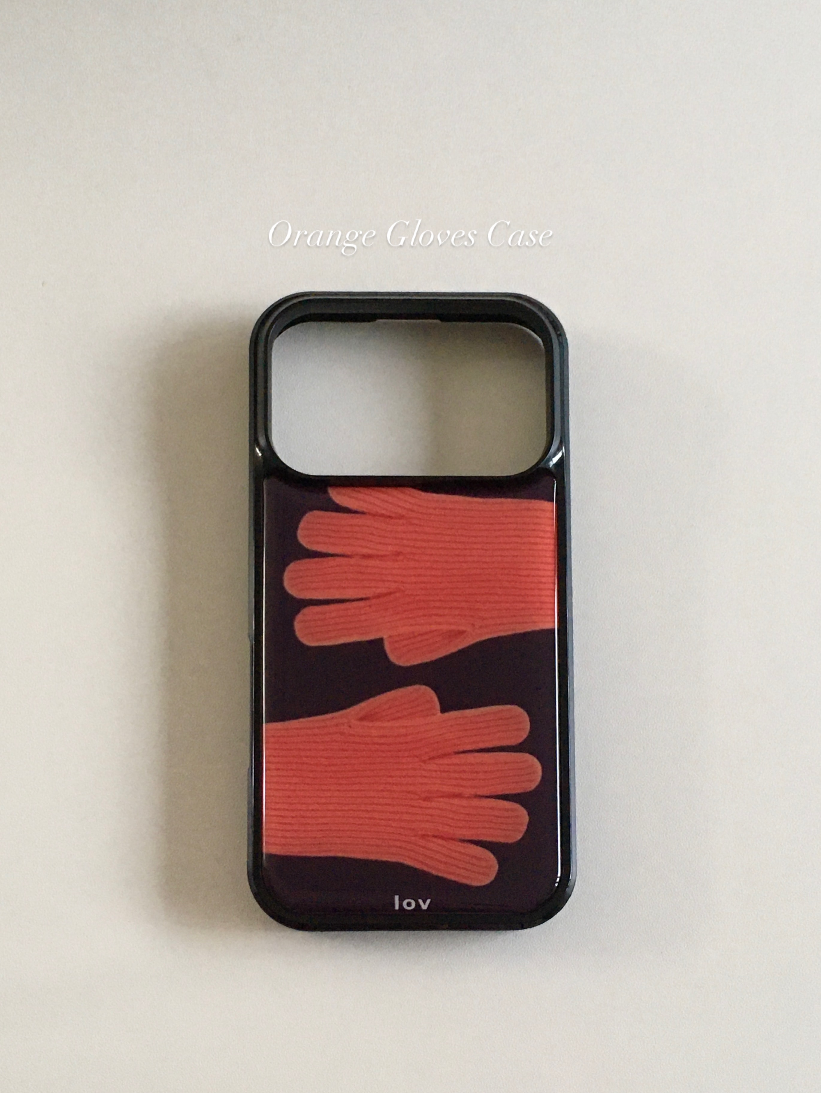 Orange Gloves