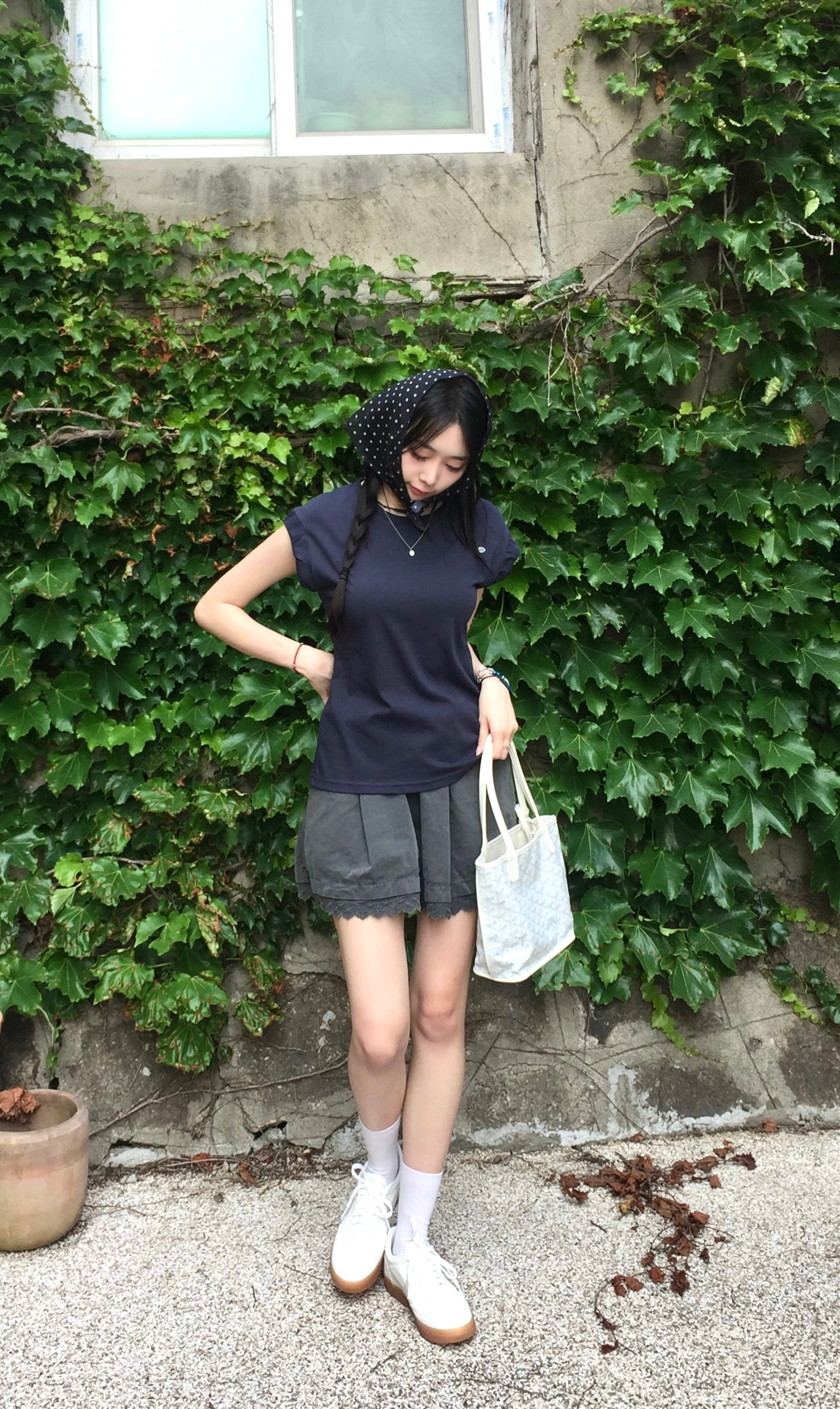 쁘띠캡 티셔츠