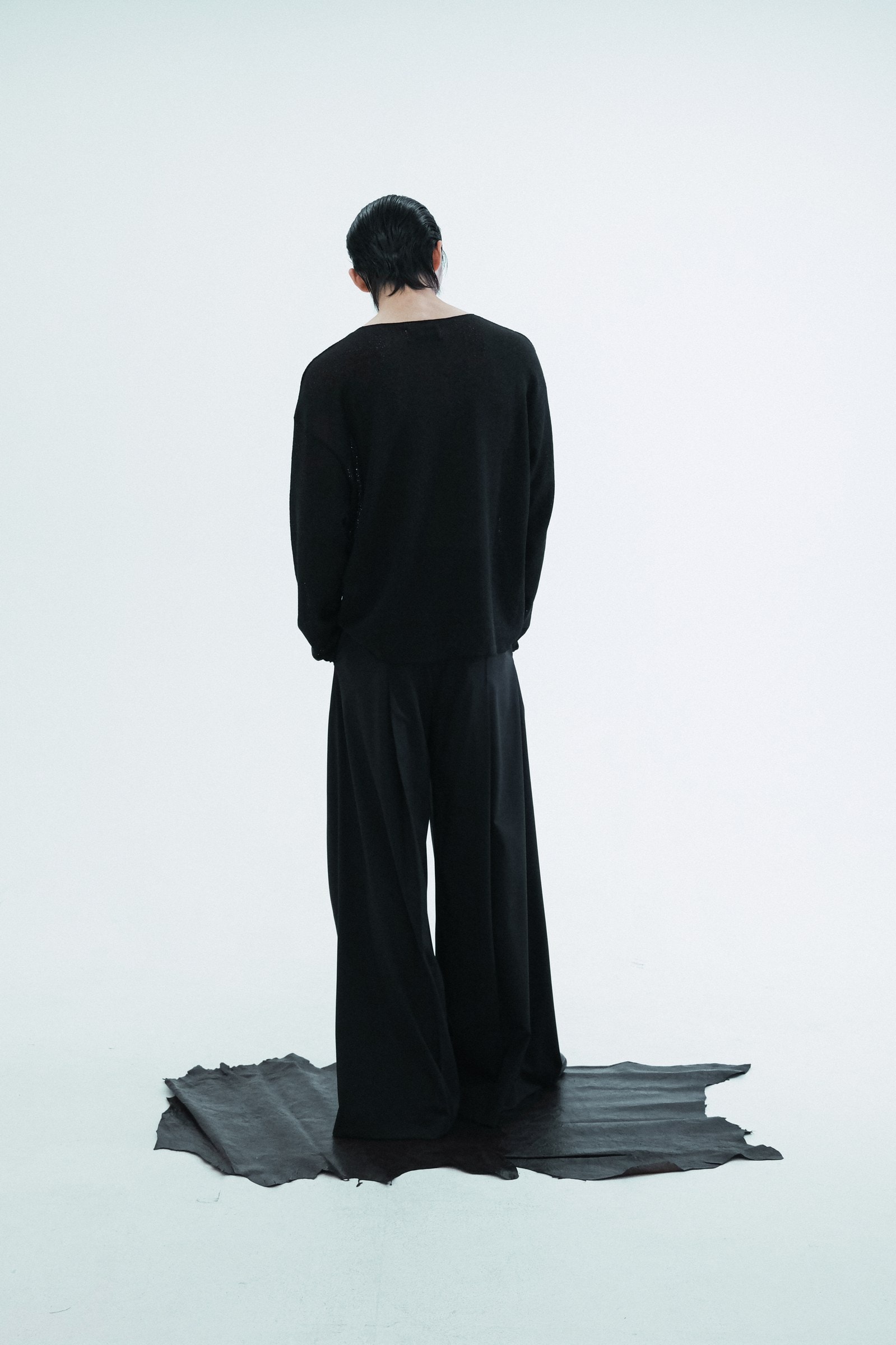 Worsted Wide Flare Pants