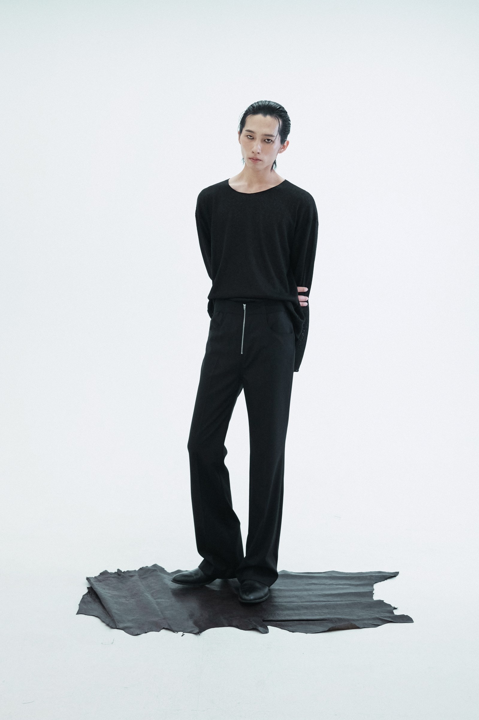 Worsted Slim Bootcut Pants