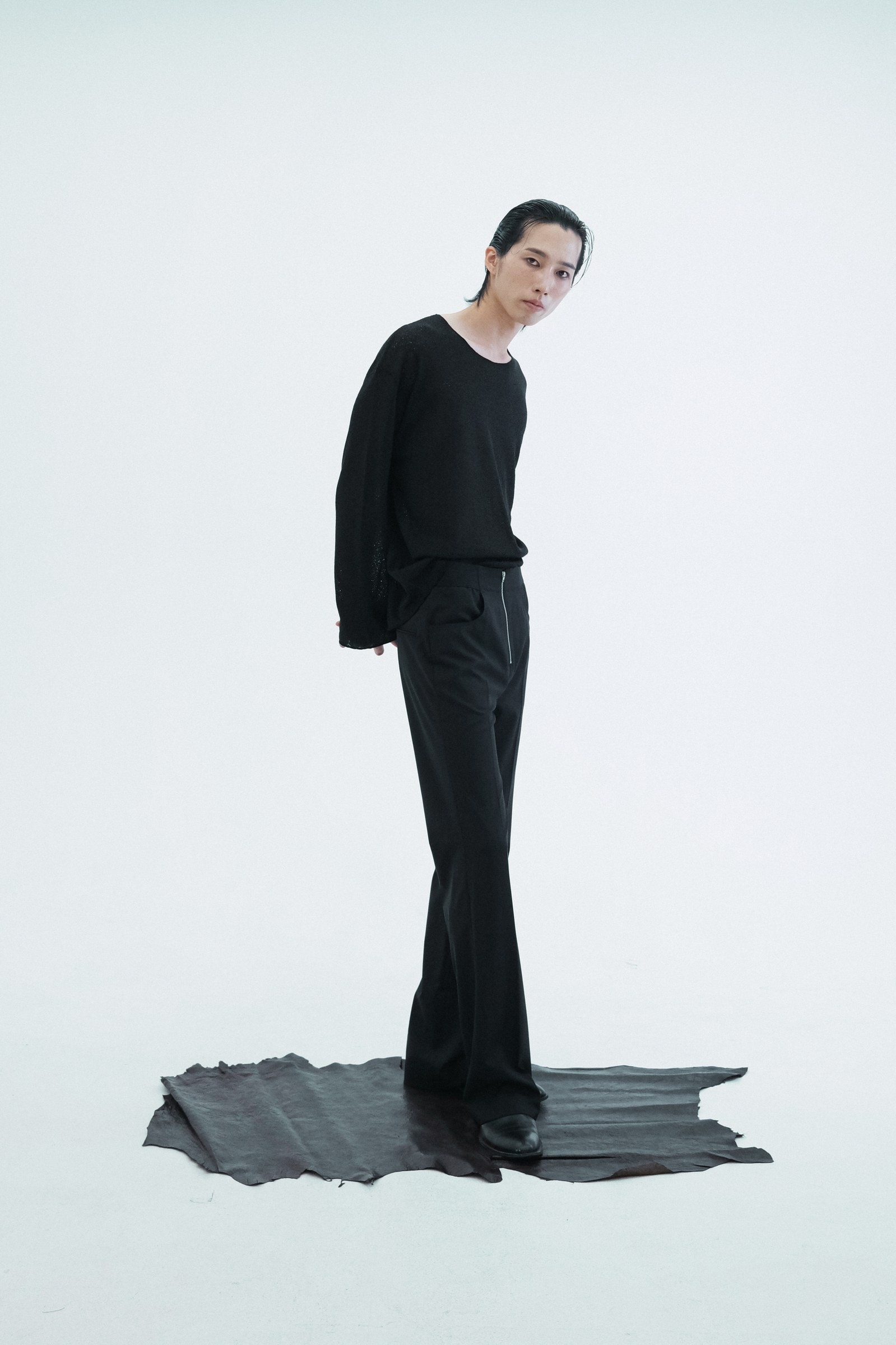 Worsted Slim Bootcut Pants