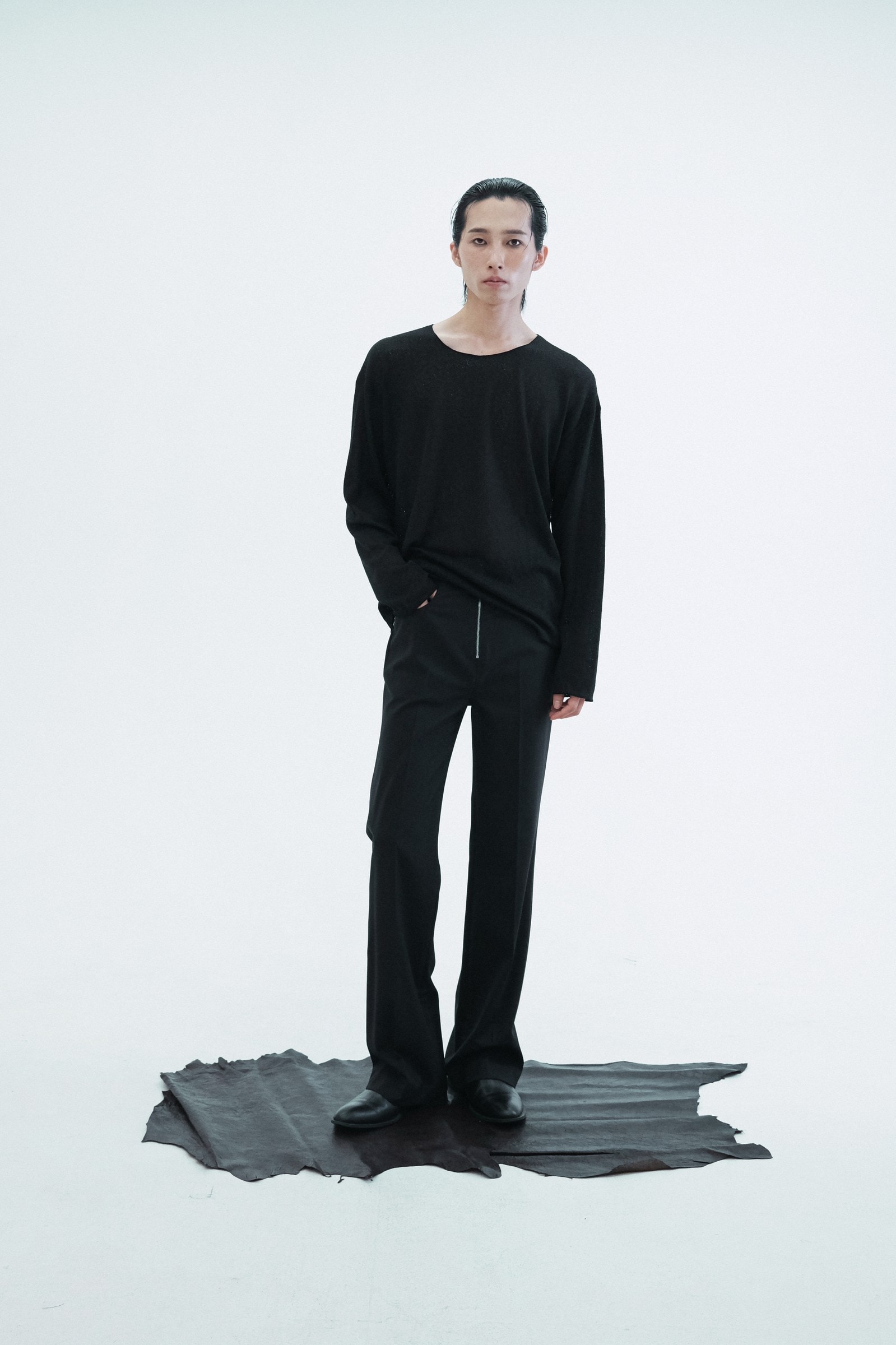 Worsted Slim Bootcut Pants