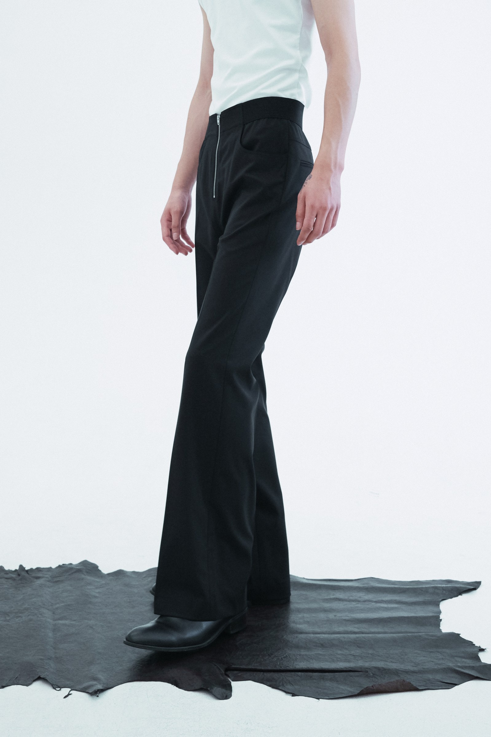 Worsted Slim Bootcut Pants