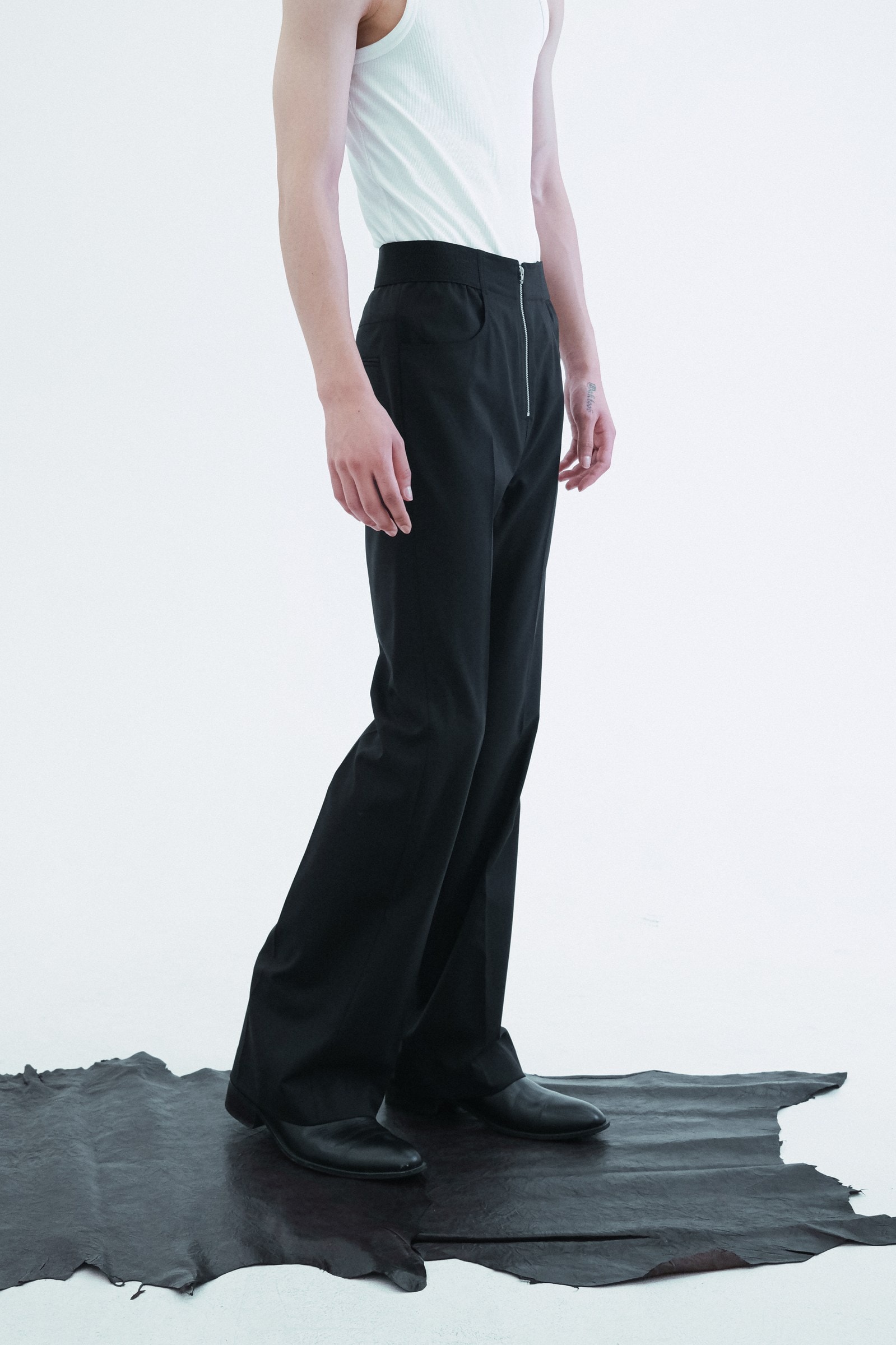 Worsted Slim Bootcut Pants