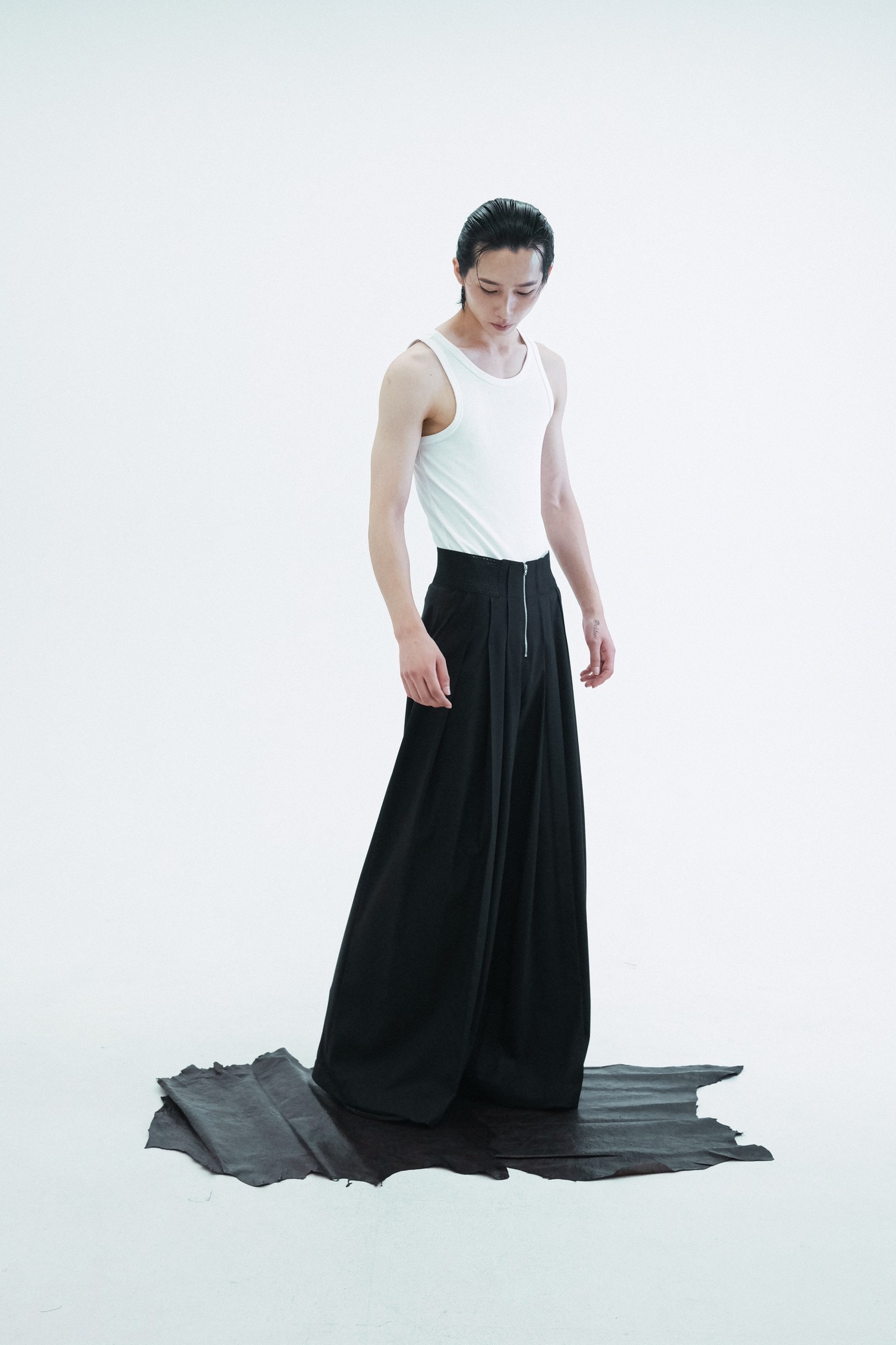 Worsted Wide Flare Pants