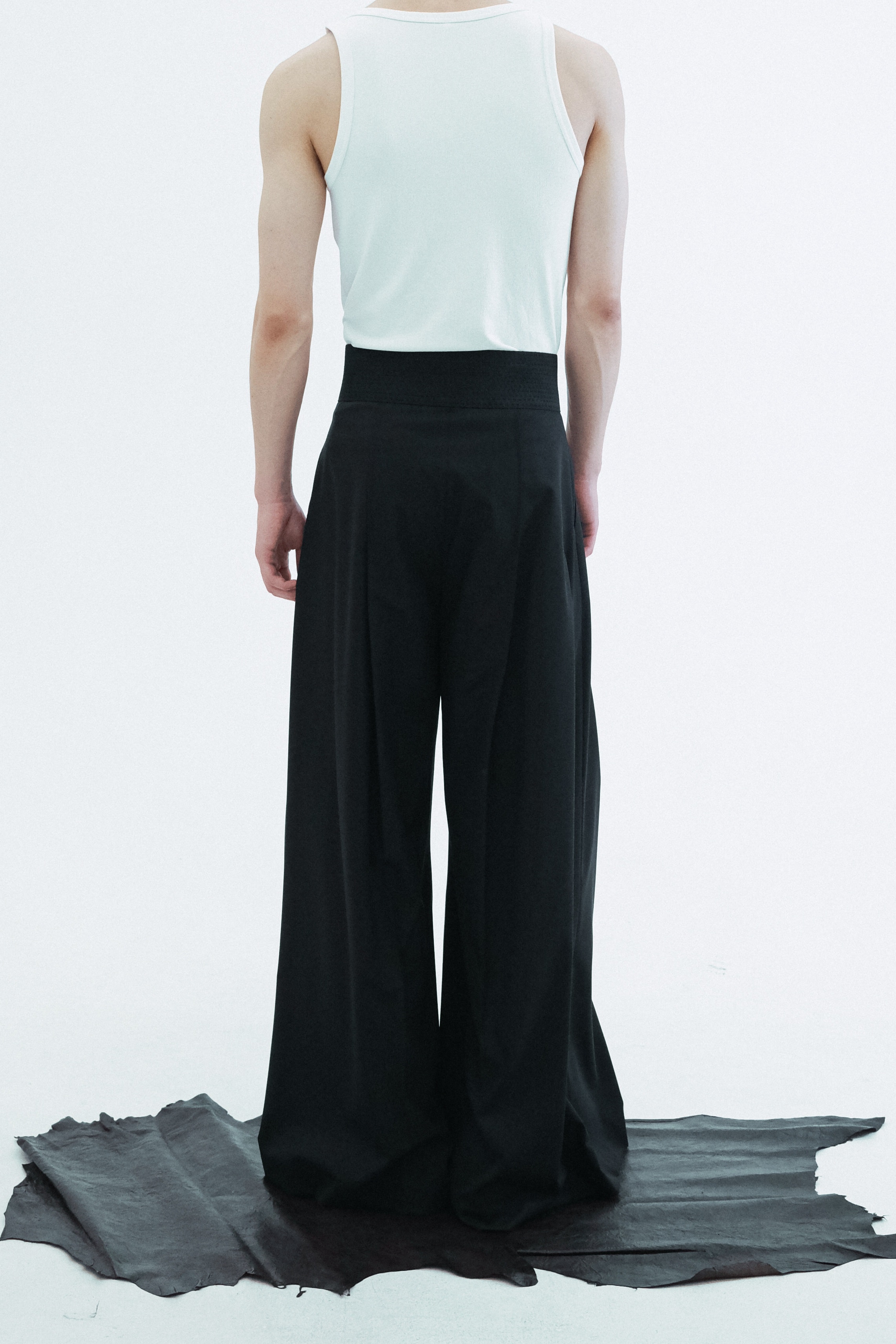 Worsted Wide Flare Pants